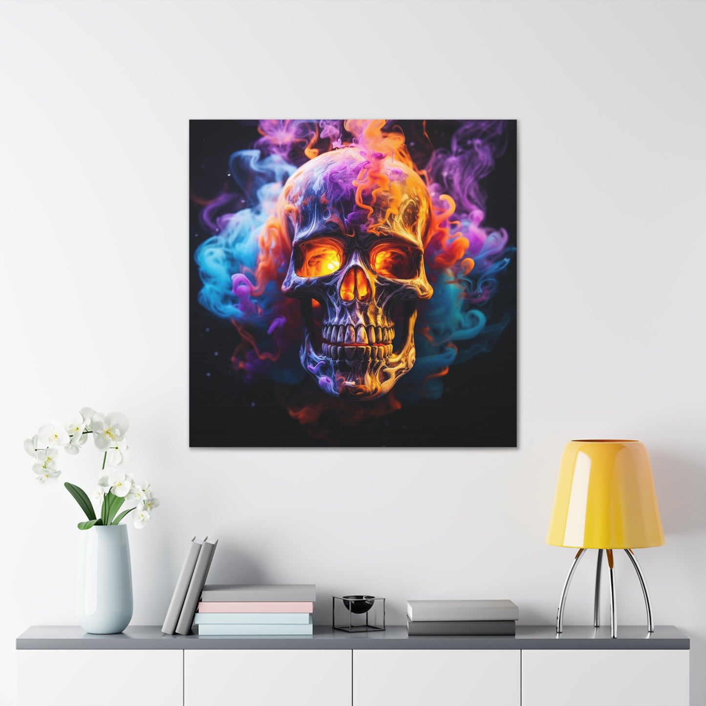 Canvas Gallery Wraps Macro Skull 2