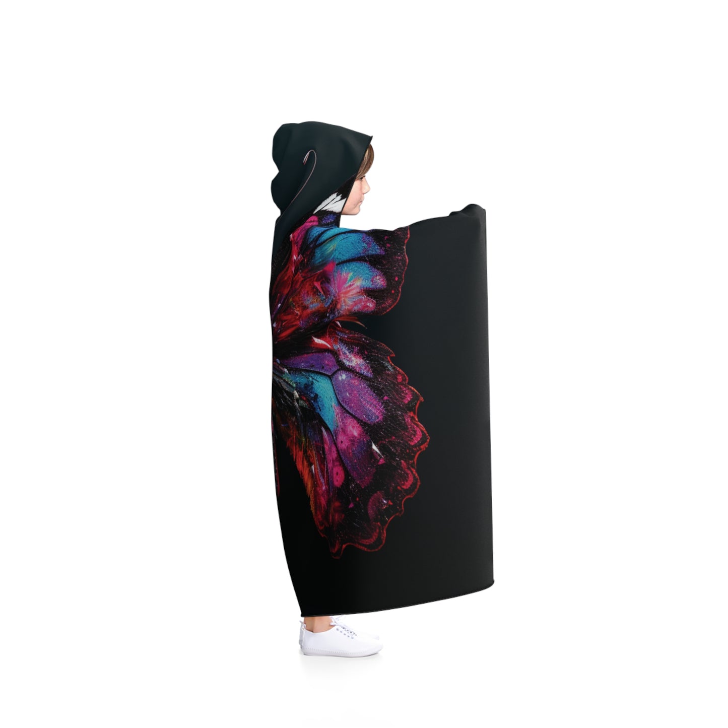 Hooded Blanket Hyper Butterfly Real