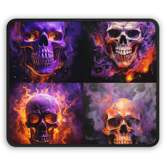 Gaming Mouse Pad  Skull Flames 5