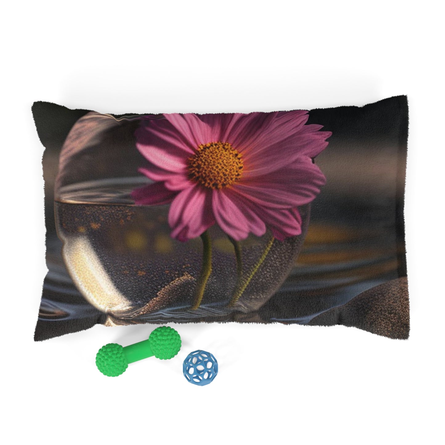 Pet Bed Pink Daisy 4