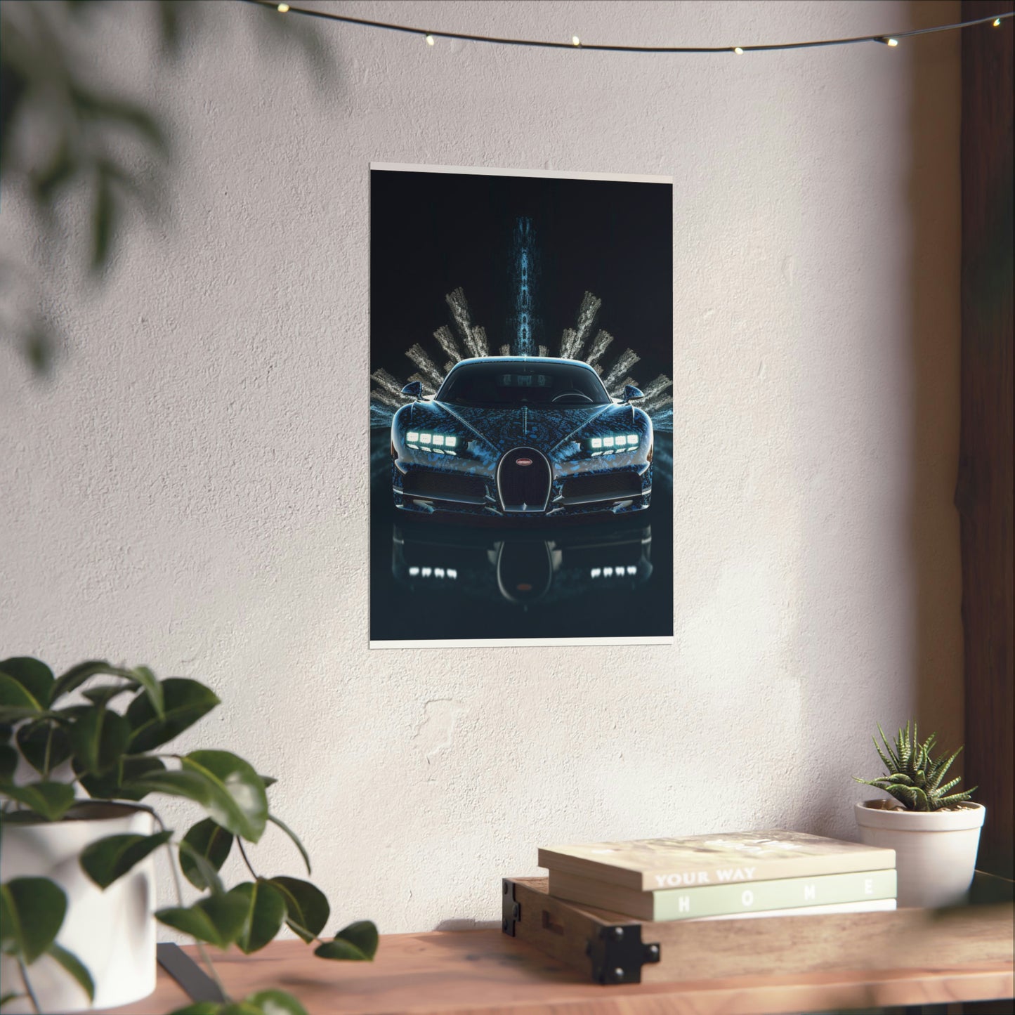 Premium Matte Vertical Posters Hyper Bugatti 2