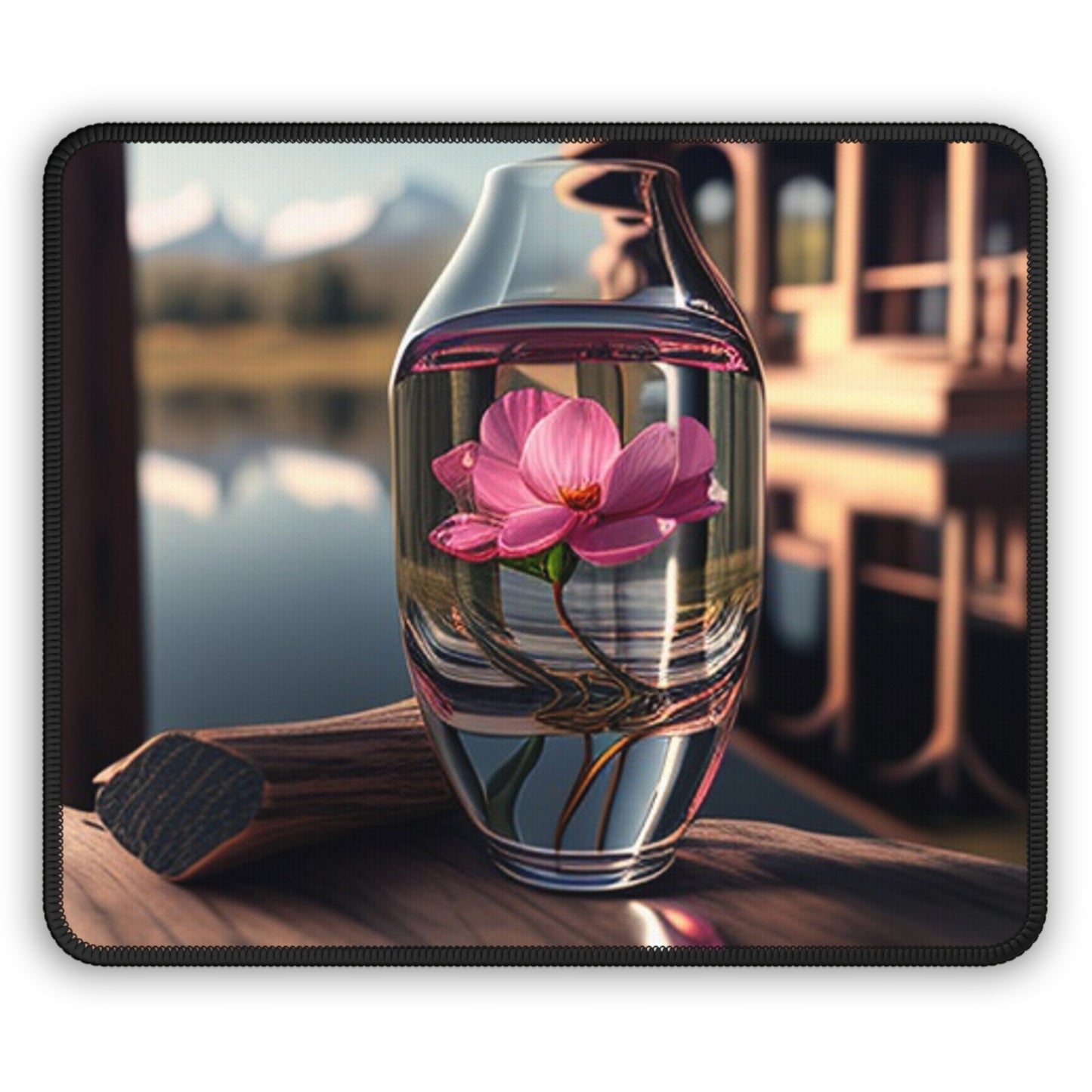 Gaming Mouse Pad  Pink Magnolia 3