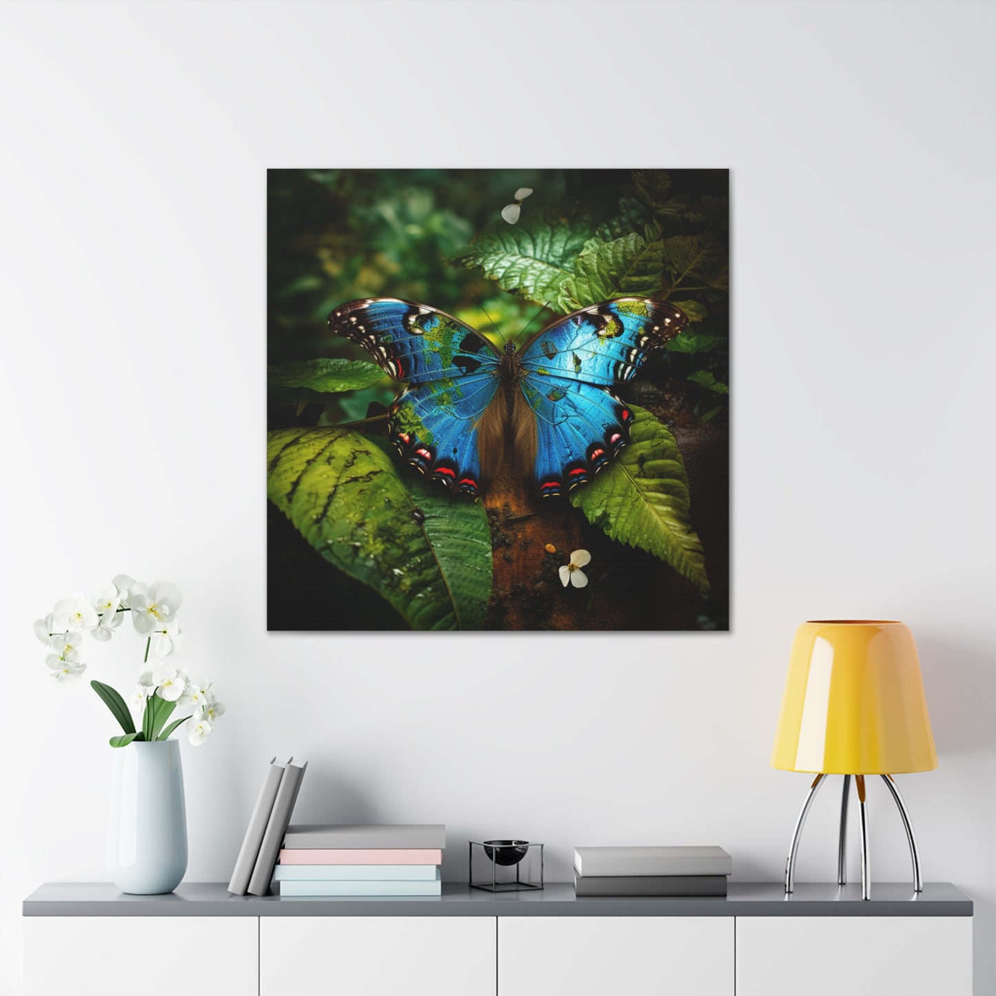 Canvas Gallery Wraps Jungle Butterfly 2