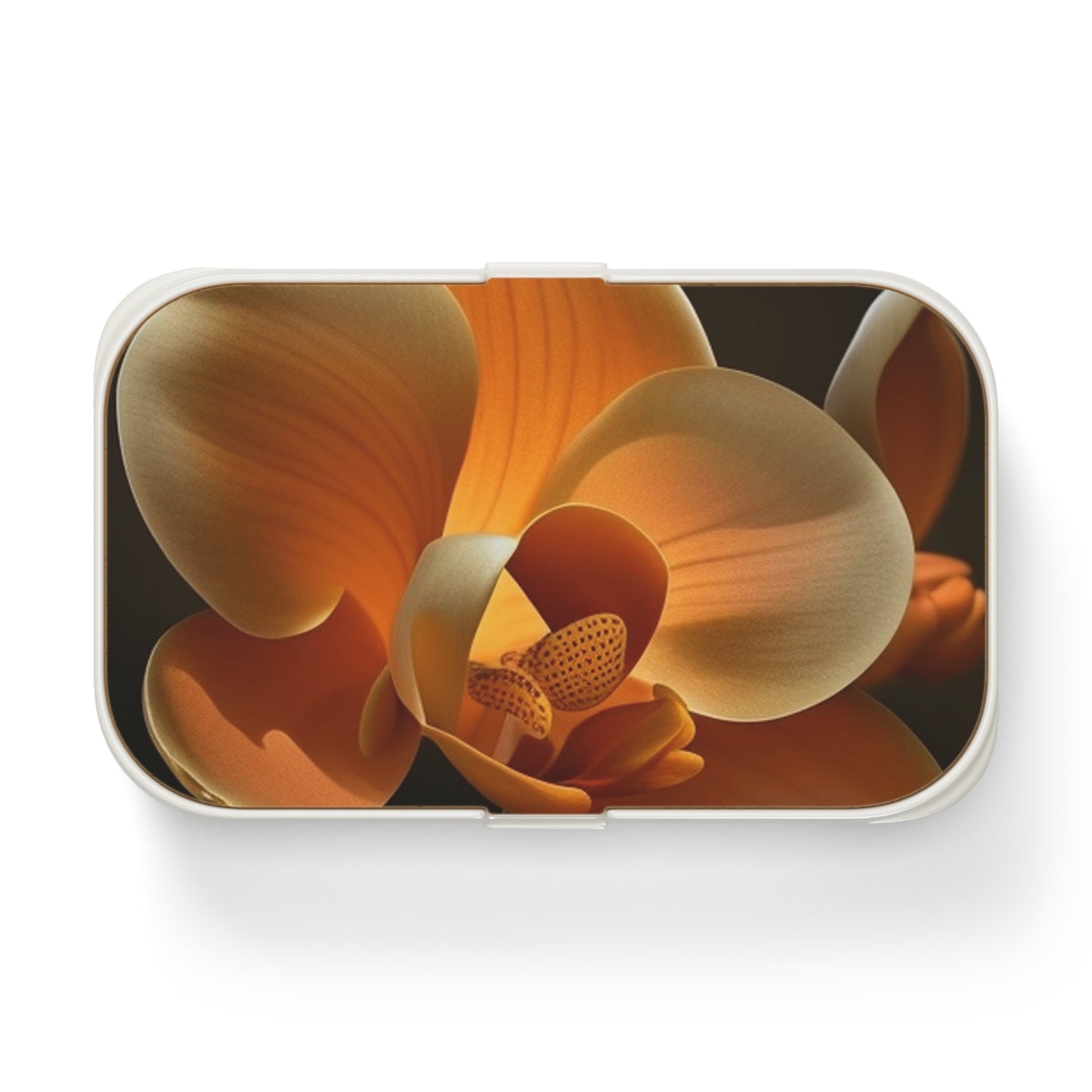 Bento Lunch Box Orange Orchid 4