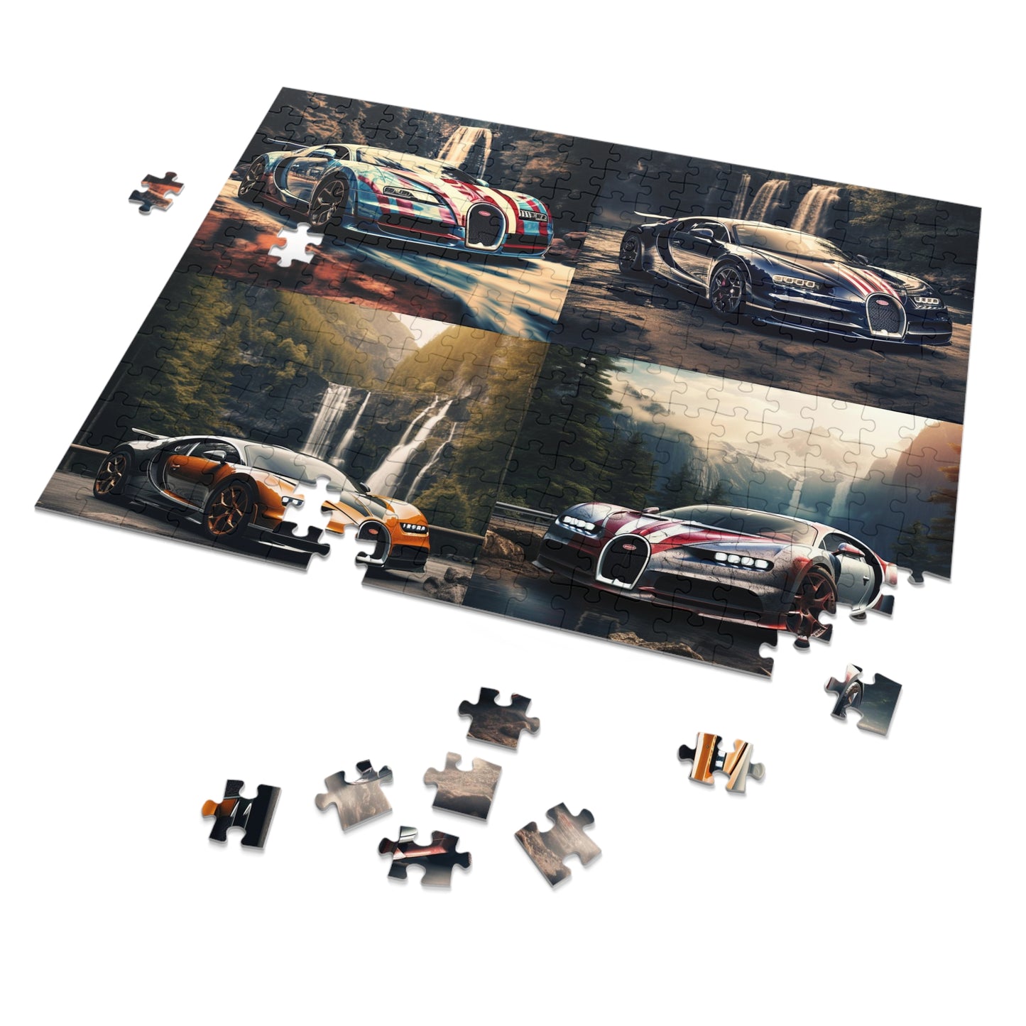Jigsaw Puzzle (30, 110, 252, 500,1000-Piece) Bugatti Waterfall 5