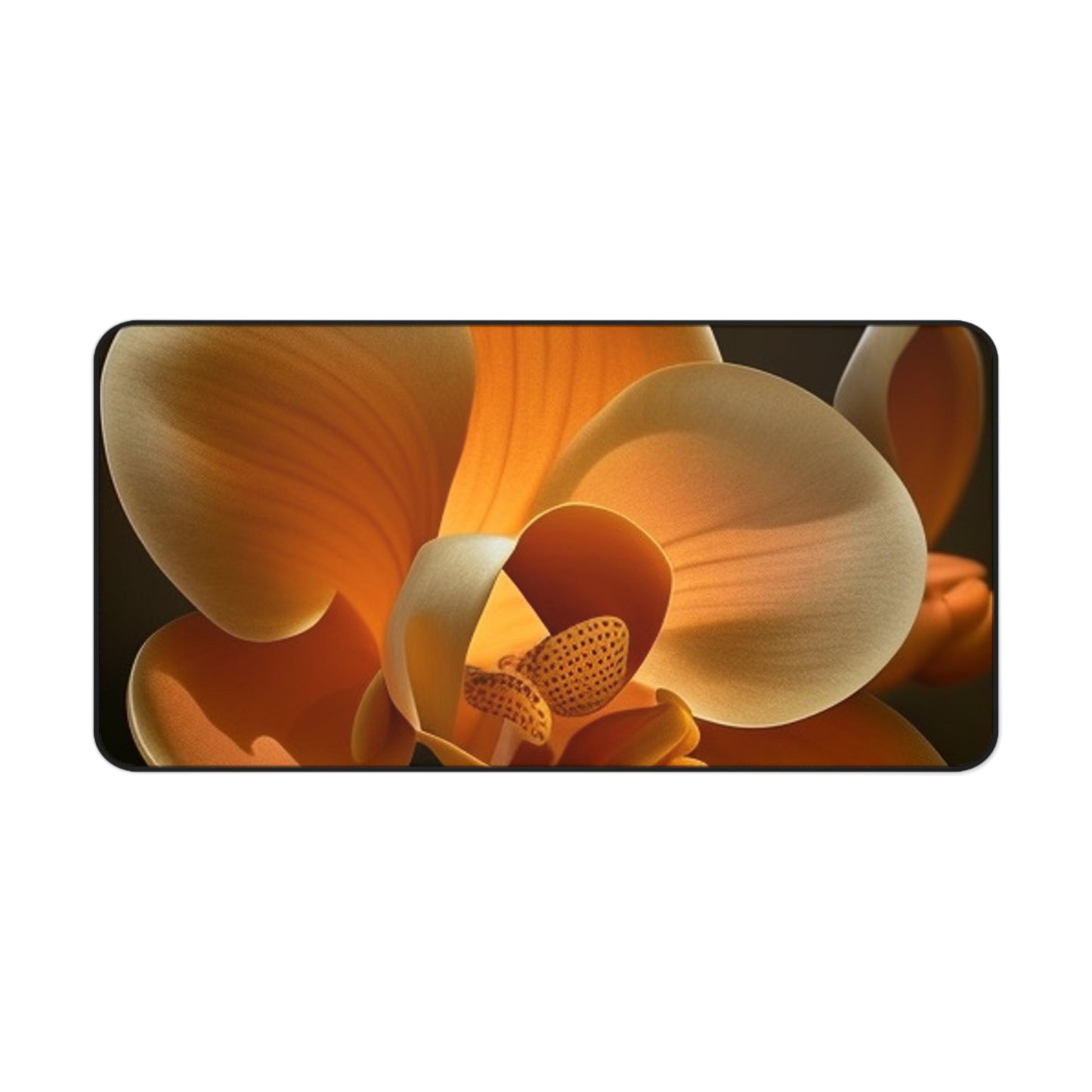 Desk Mat Orange Orchid 4