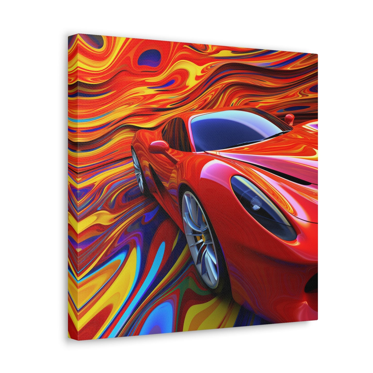 Canvas Gallery Wraps Ferrari Water Fusion 4