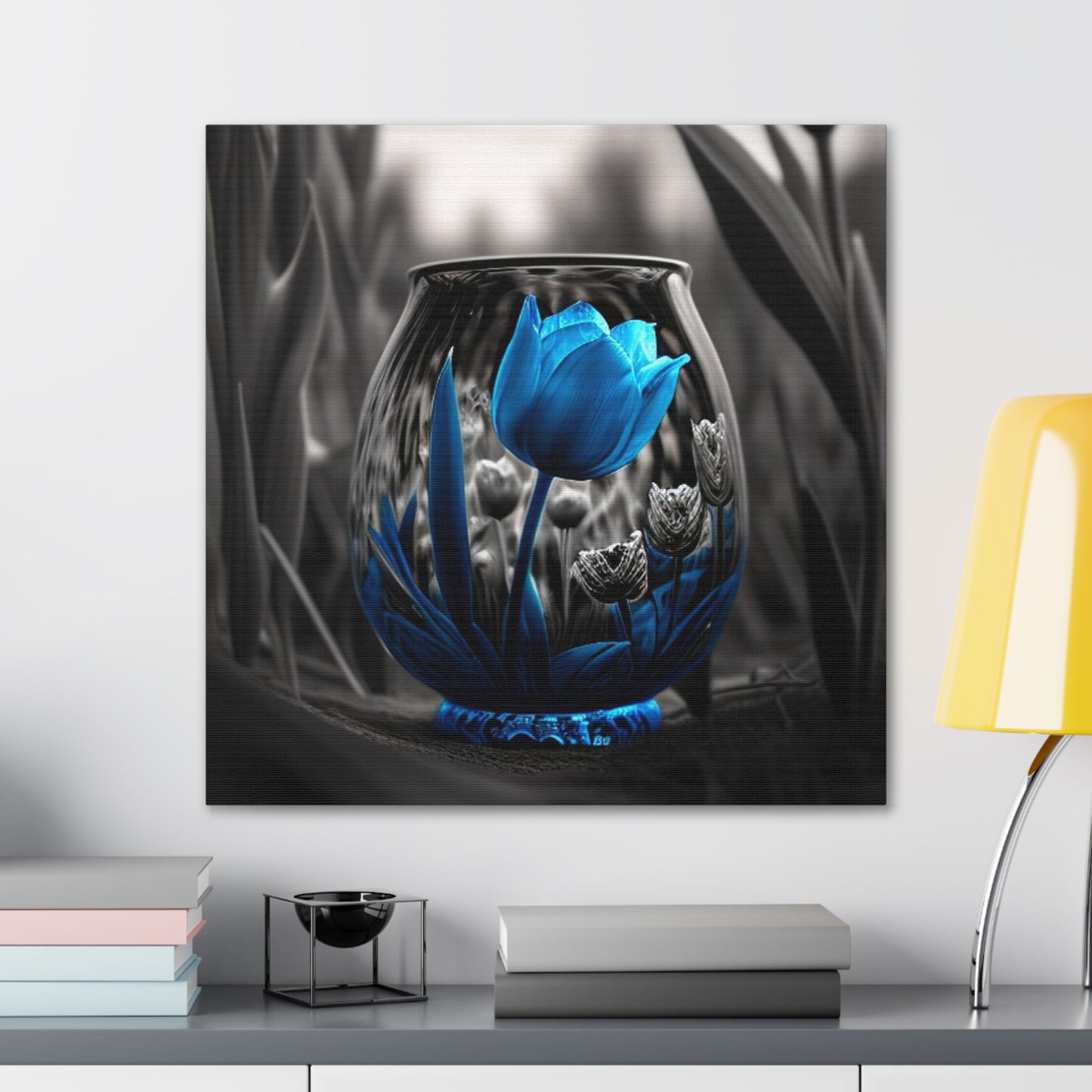Canvas Gallery Wraps Tulip Blue 4