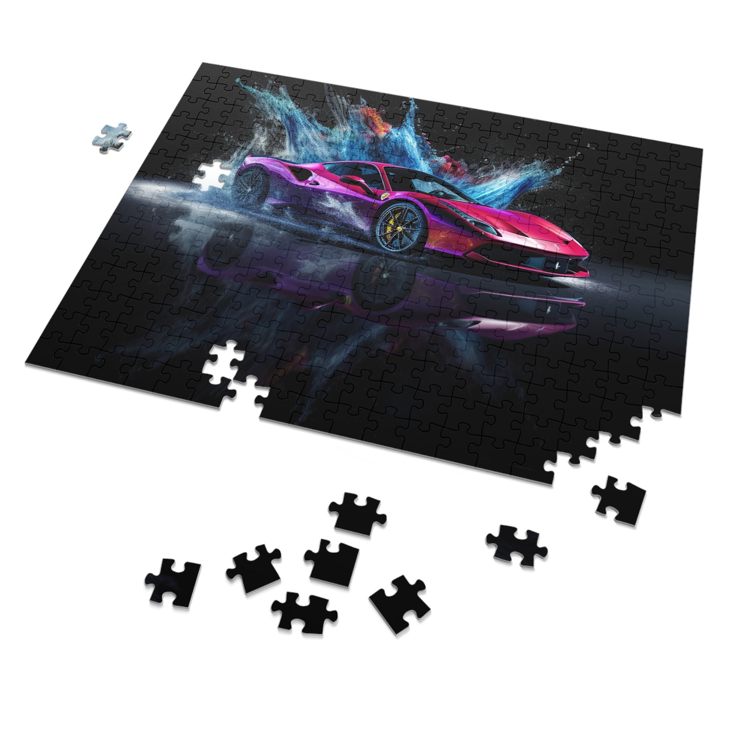 Jigsaw Puzzle (30, 110, 252, 500,1000-Piece) Ferrari Water Splash 4
