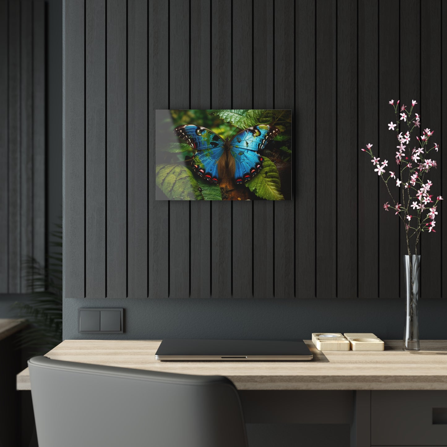 Acrylic Prints Jungle Butterfly 2