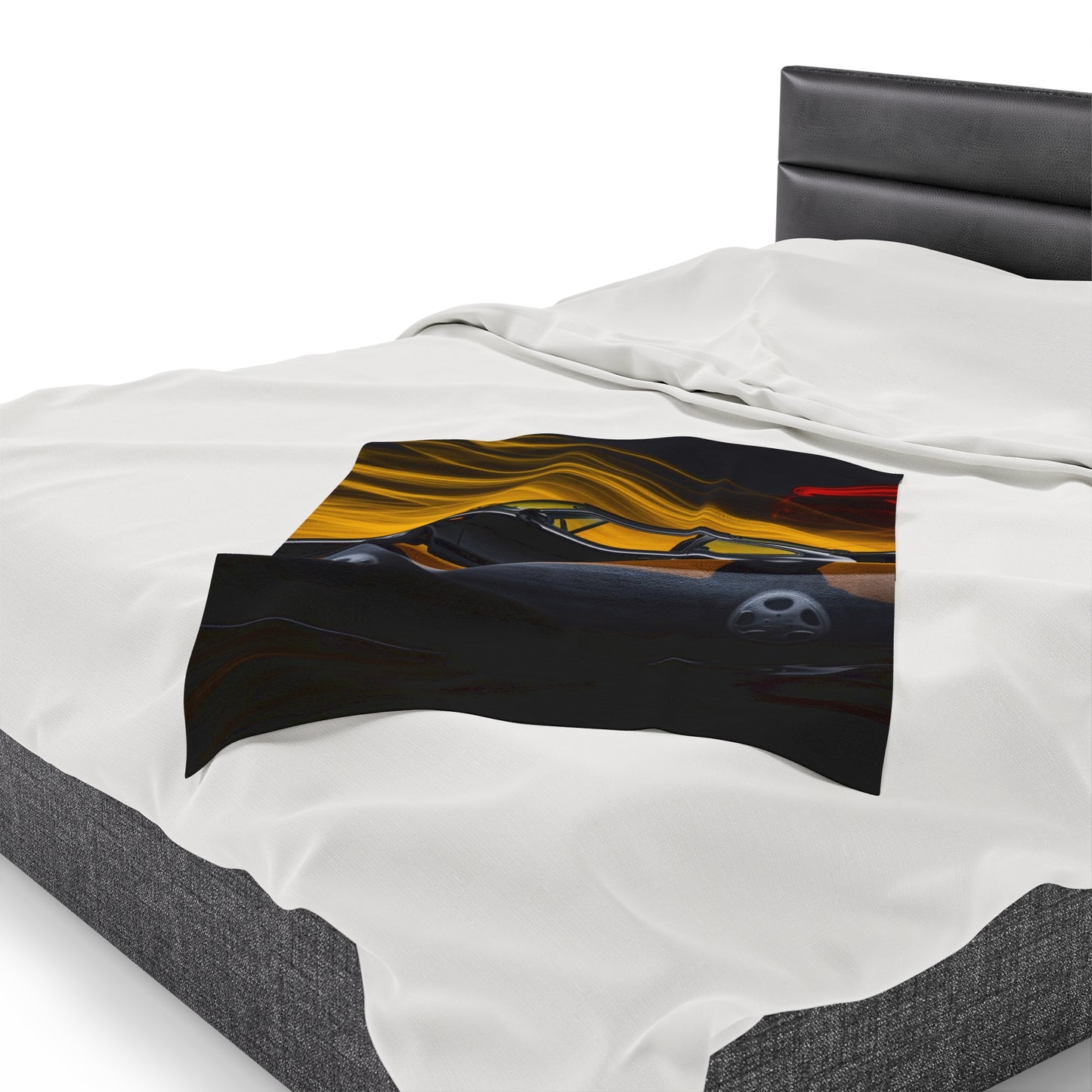 Velveteen Plush Blanket Porsche 933 4