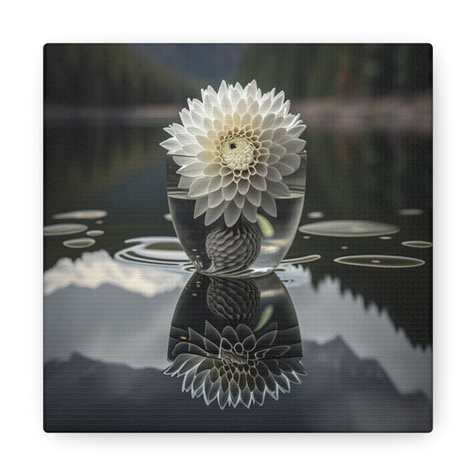 Canvas Gallery Wraps White Dahlia 3