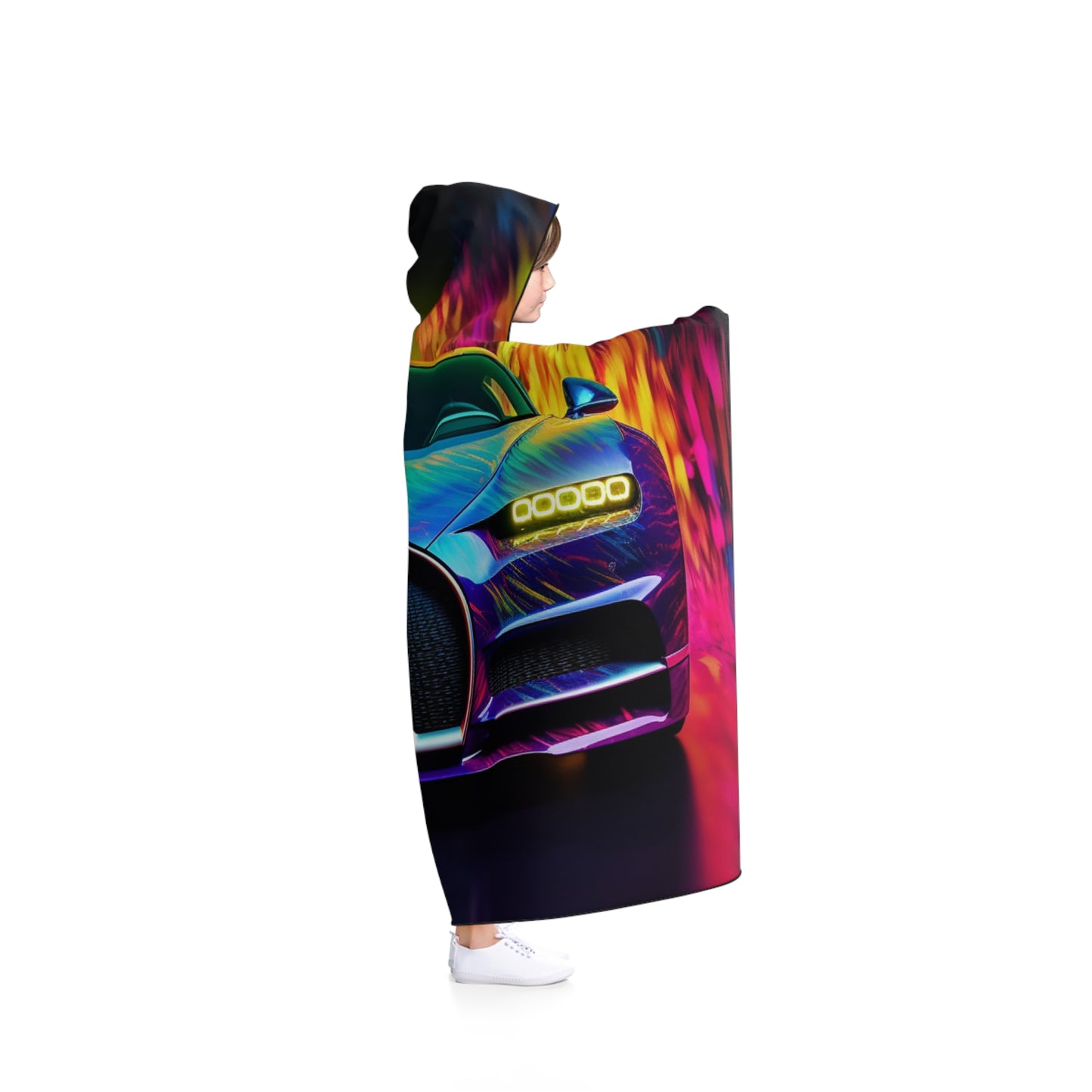 Hooded Blanket Florescent Bugatti Flair 3