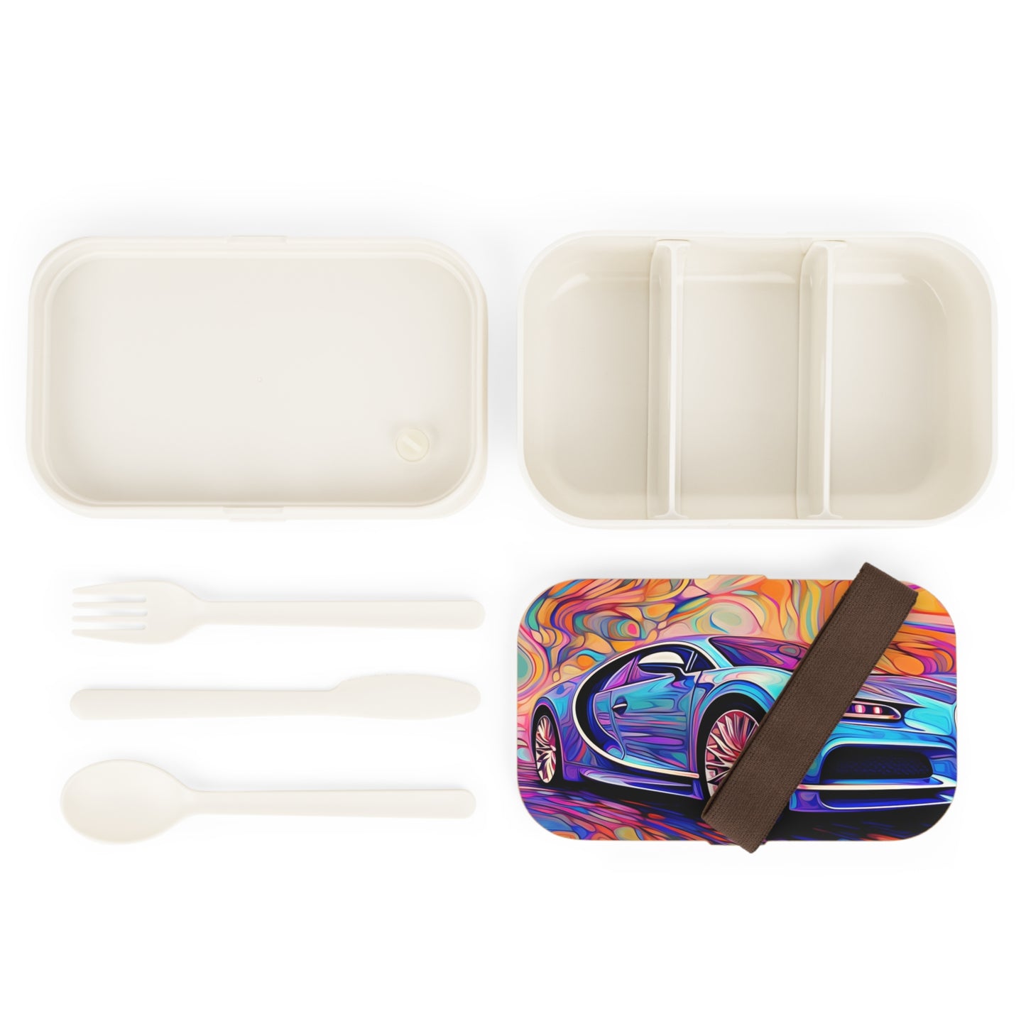 Bento Lunch Box Bugatti Abstract Concept 3