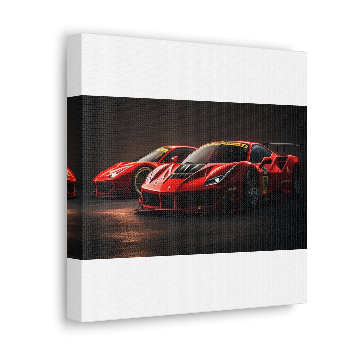 Canvas Gallery Wraps Ferrari Red 4