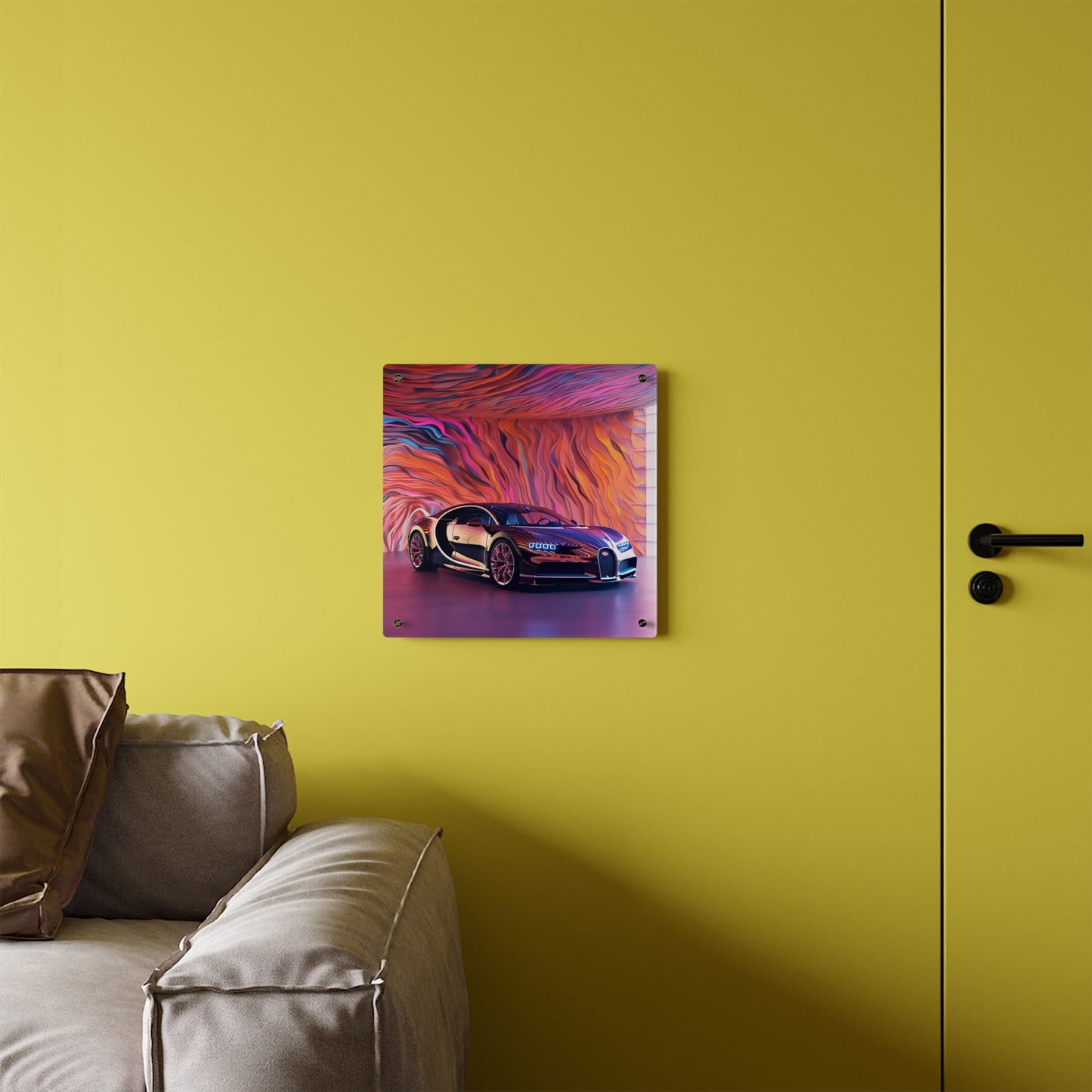 Acrylic Wall Art Panels Bugatti Abstract Flair 4