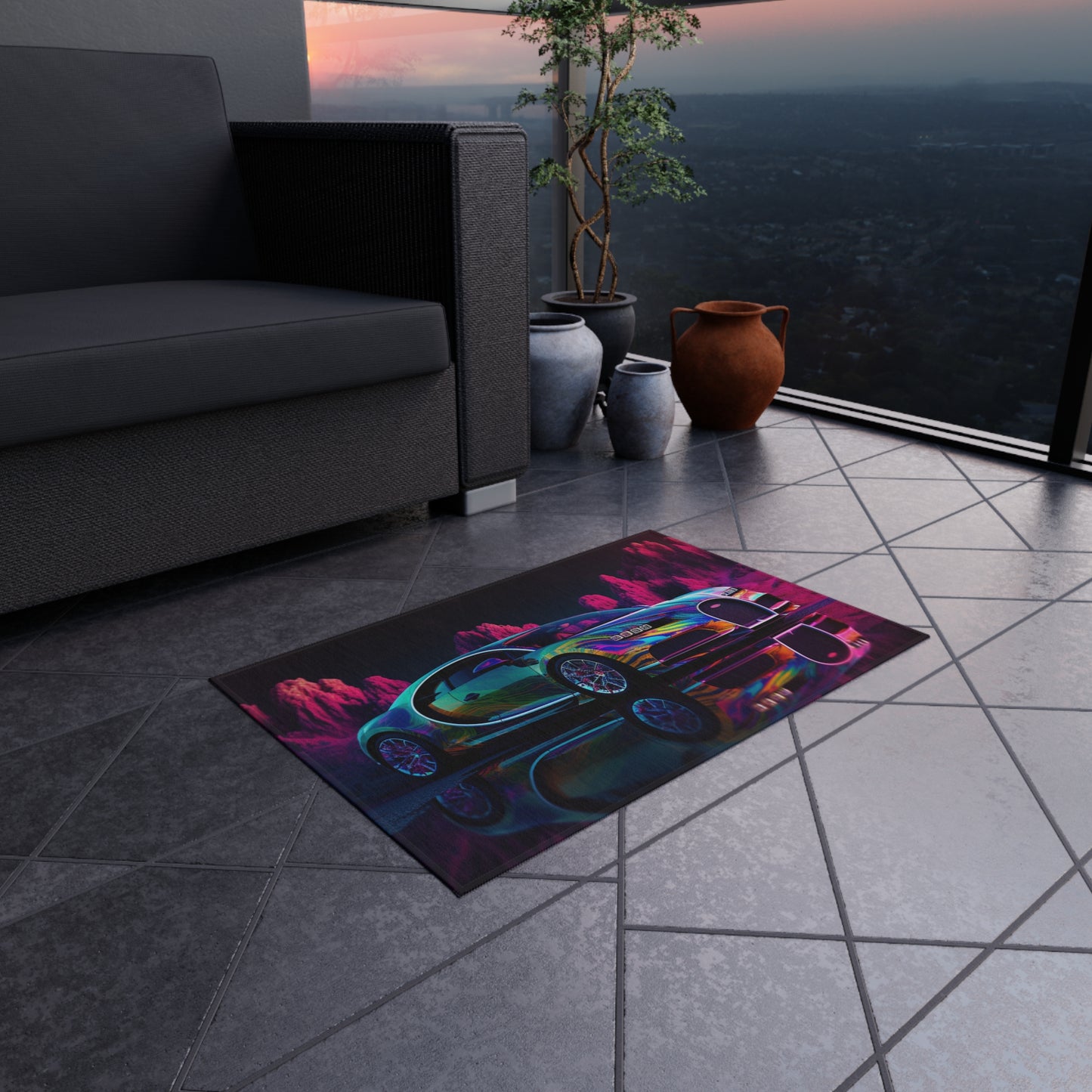 Outdoor Rug  Florescent Bugatti Flair 2