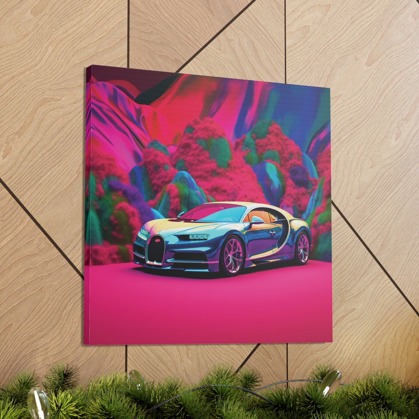 Canvas Gallery Wraps Florescent Bugatti Flair 4