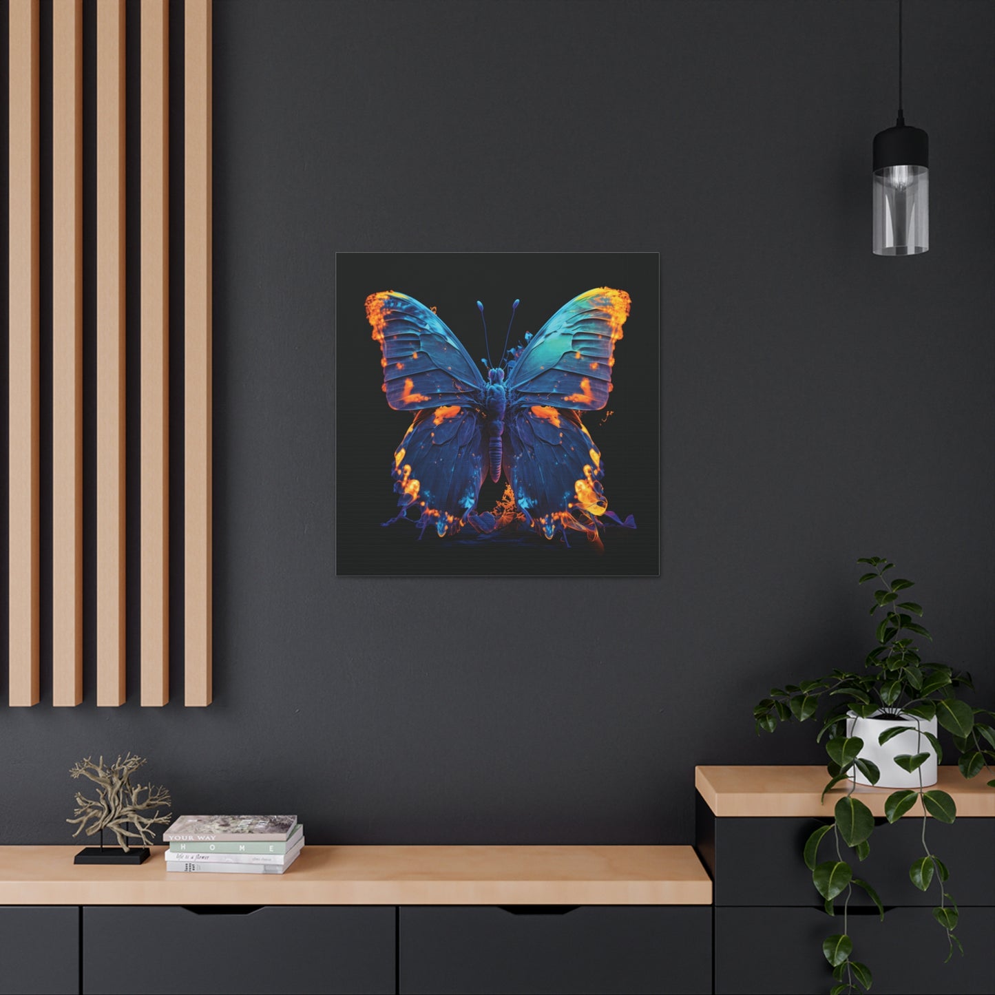 Canvas Gallery Wraps Thermal Butterfly 3