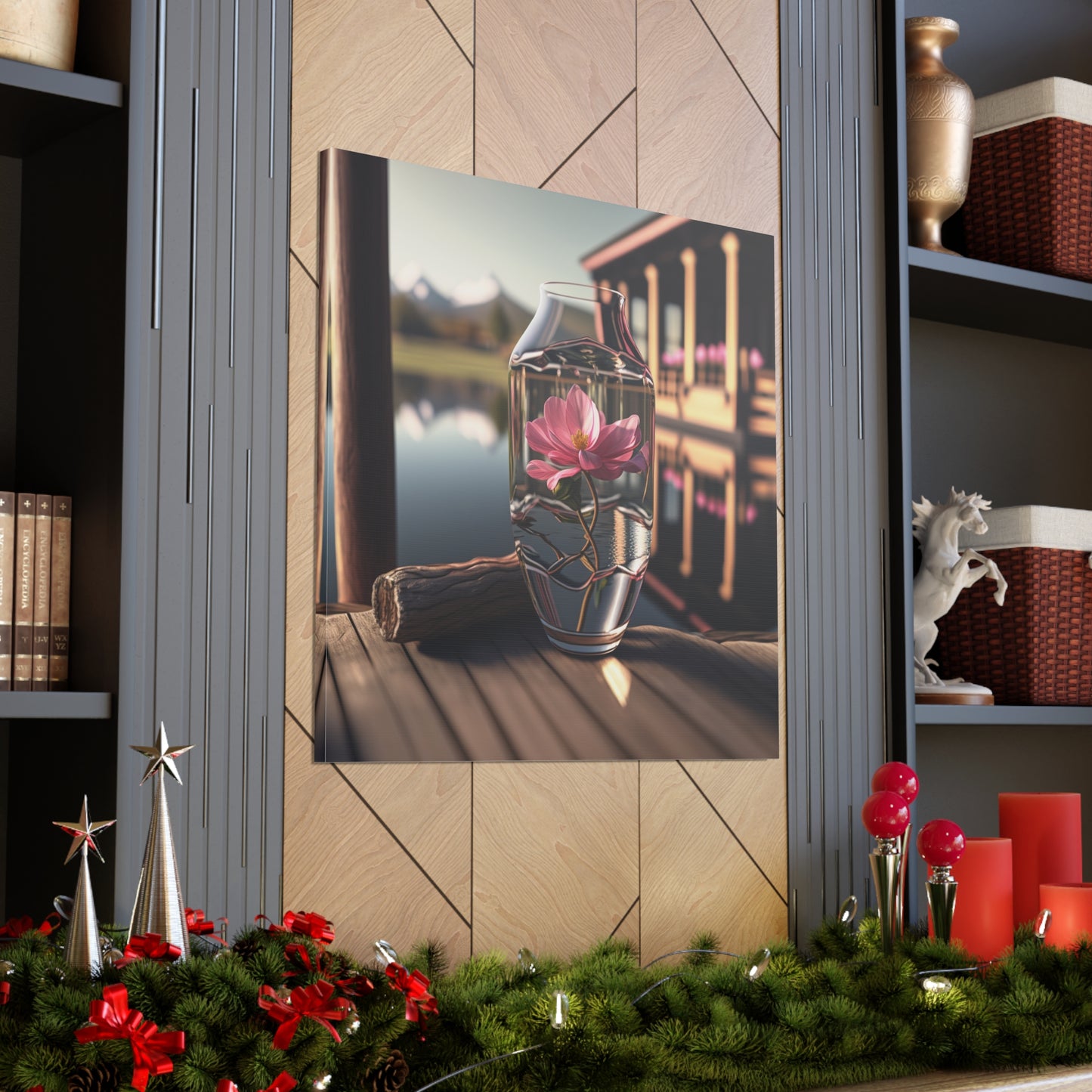 Canvas Gallery Wraps Pink Magnolia 1