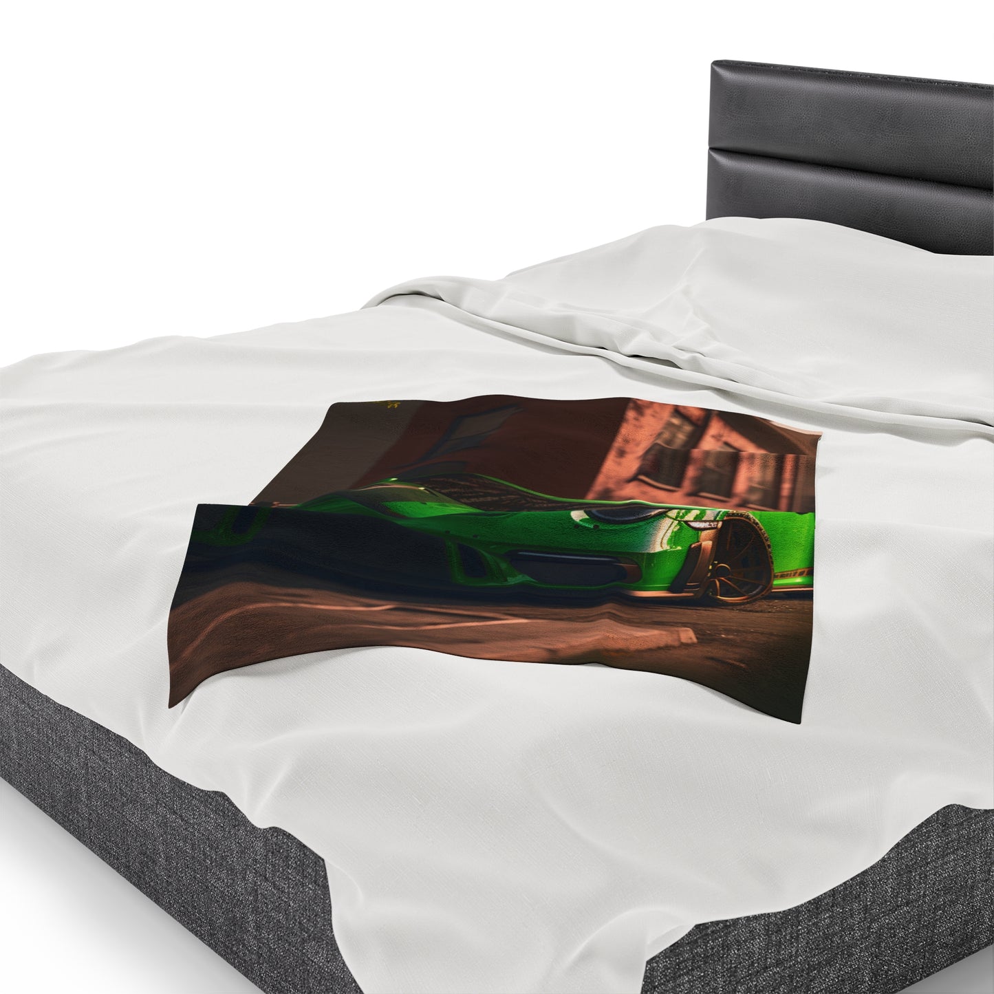 Velveteen Plush Blanket porsche 911 gt3 4