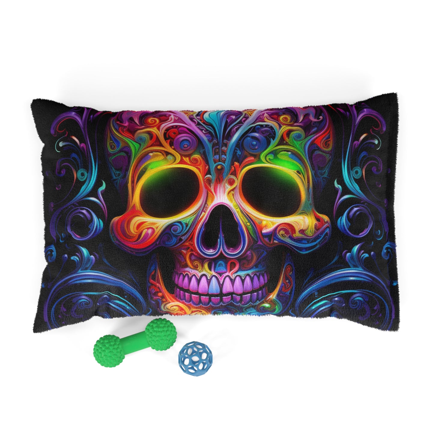 Pet Bed Macro Skull Color 2