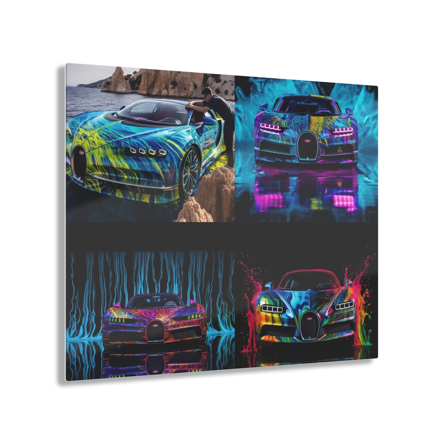 Acrylic Prints Bugatti Water 5