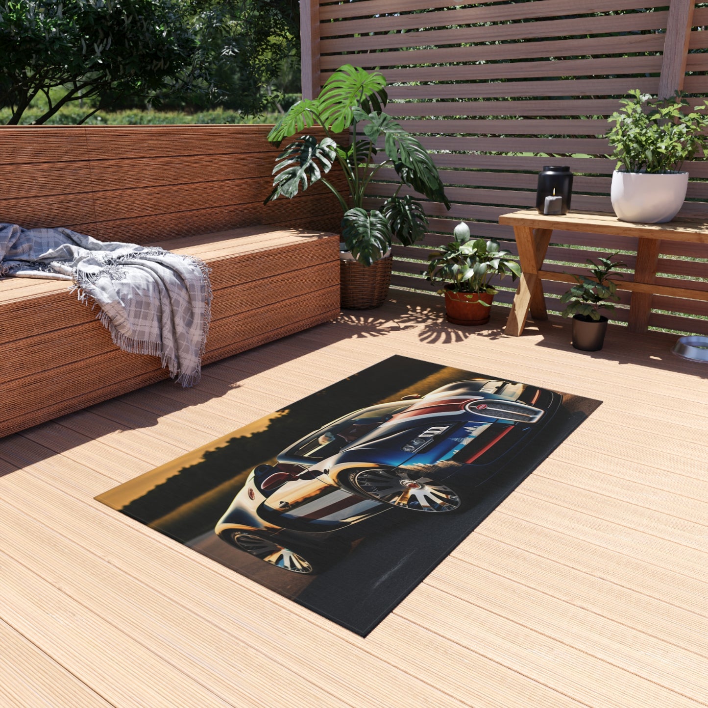 Outdoor Rug  Bugatti Flag American 3