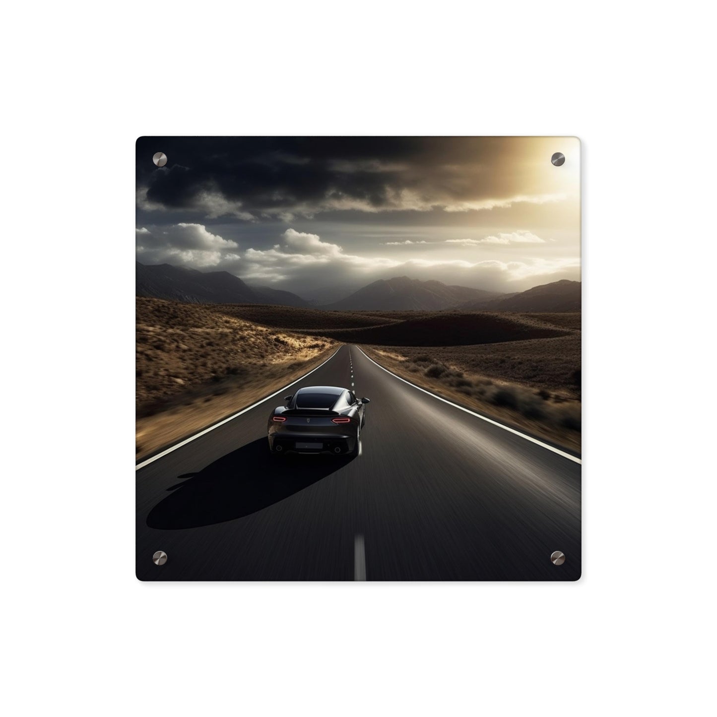 Acrylic Wall Art Panels Ferrari Road 3