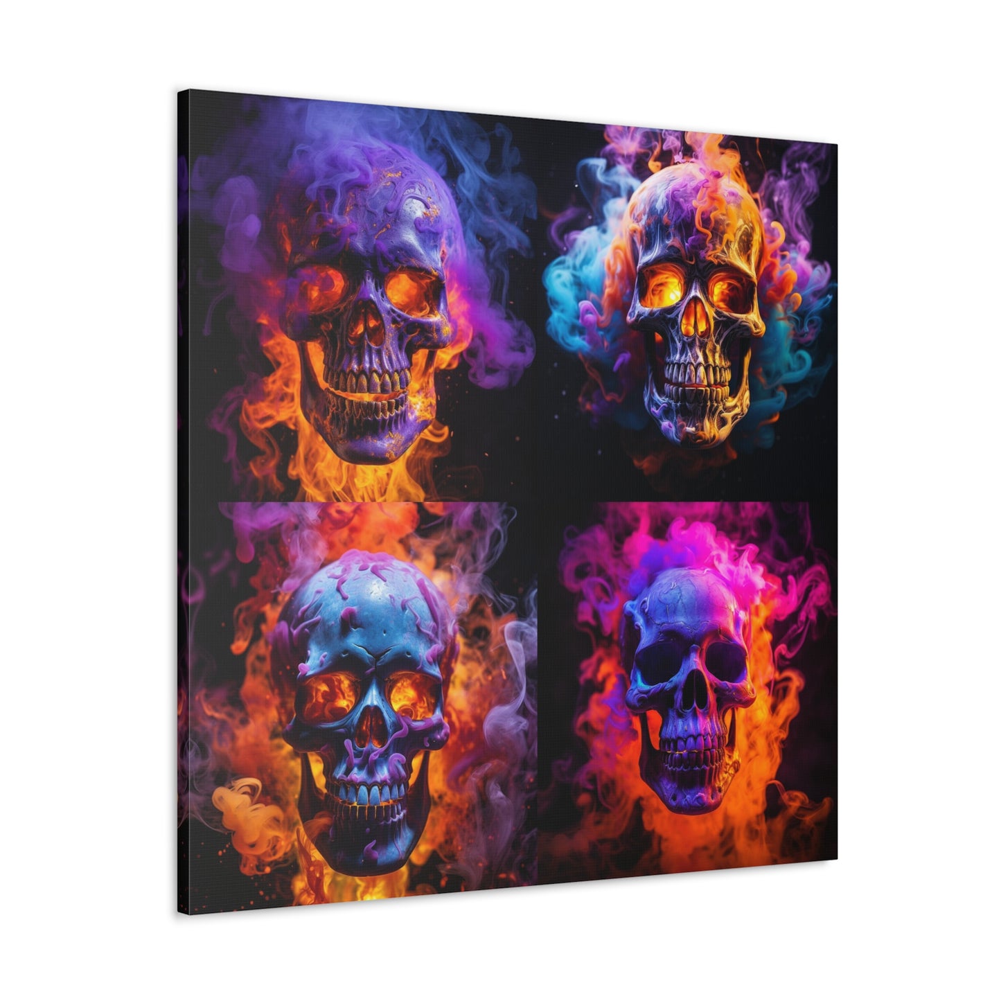 Canvas Gallery Wraps Macro Skull 5