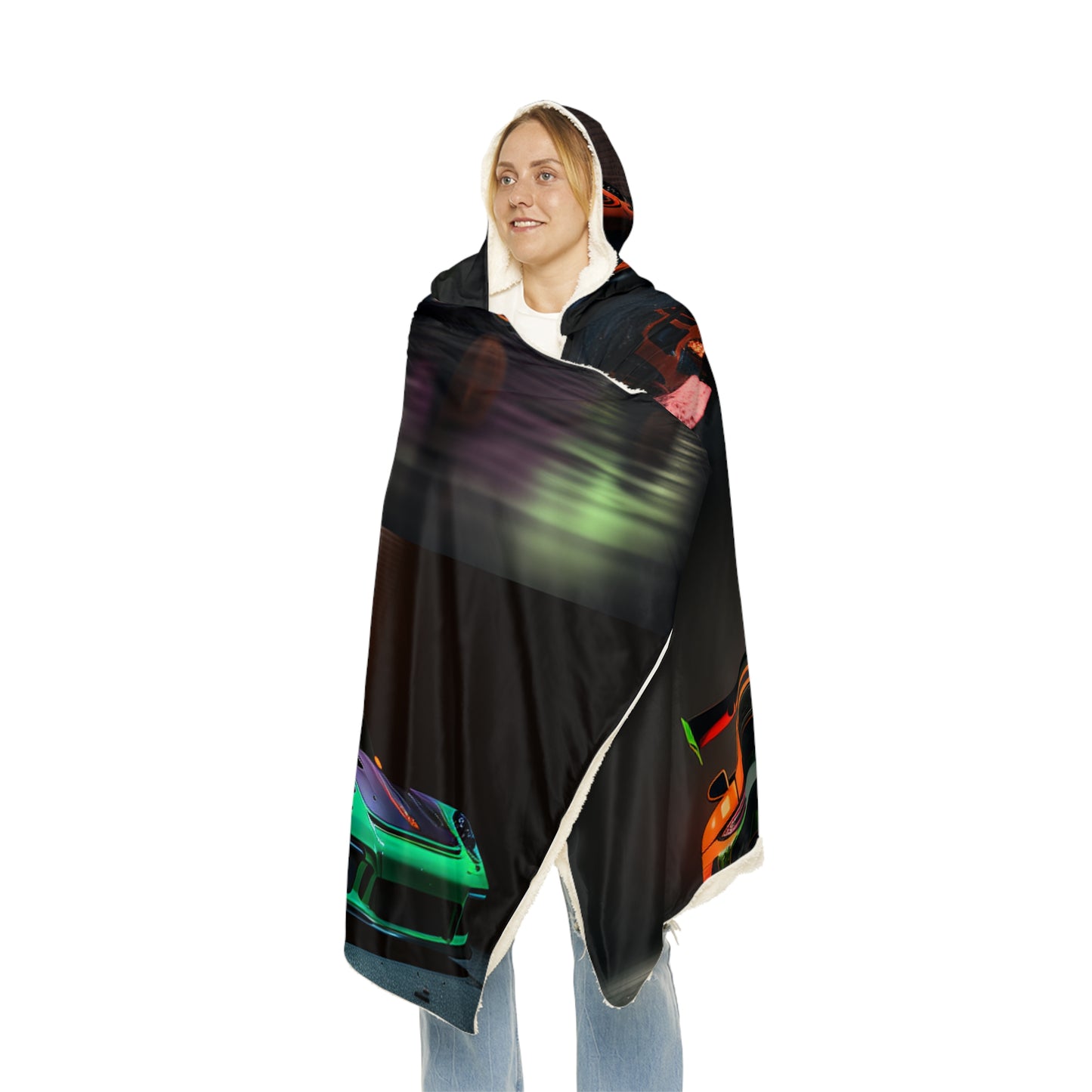 Snuggle Hooded Blanket Porsche Color 5