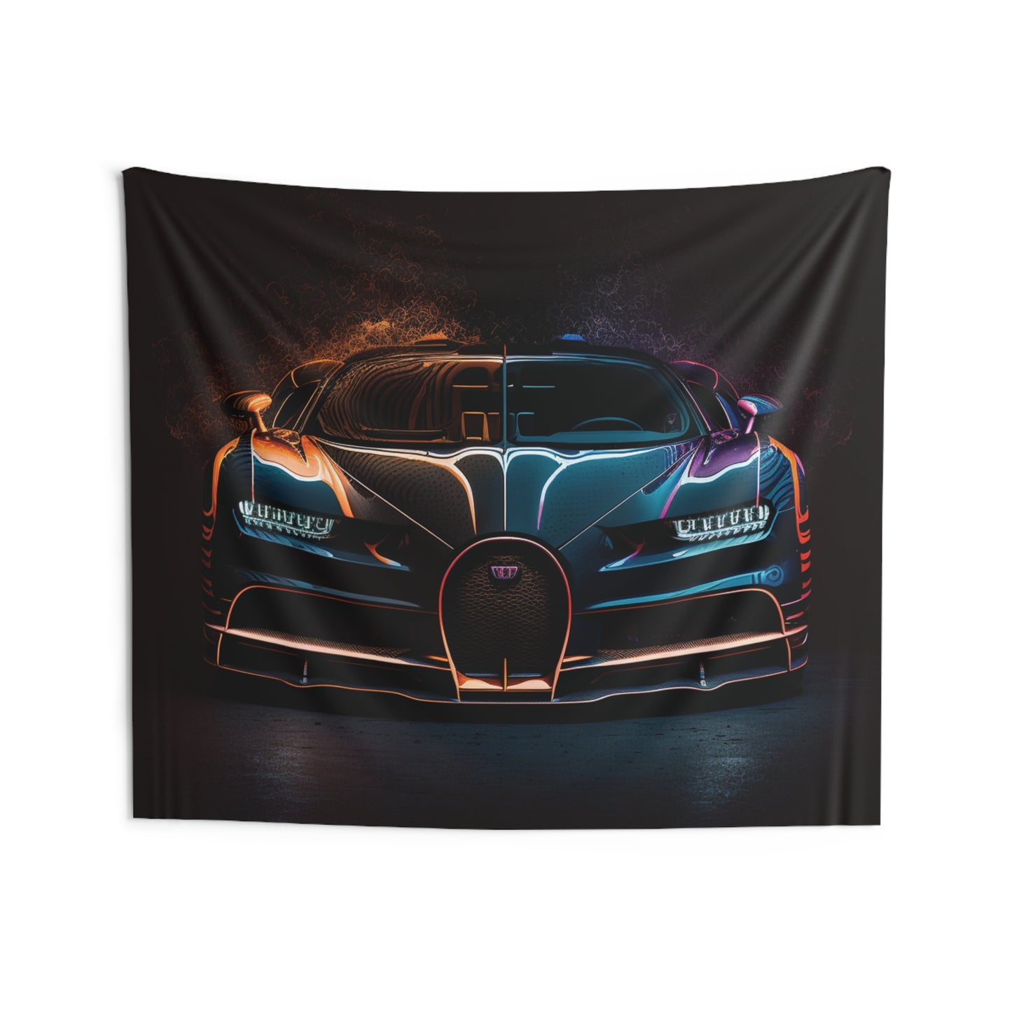 Indoor Wall Tapestries Bugatti Chiron Super 3