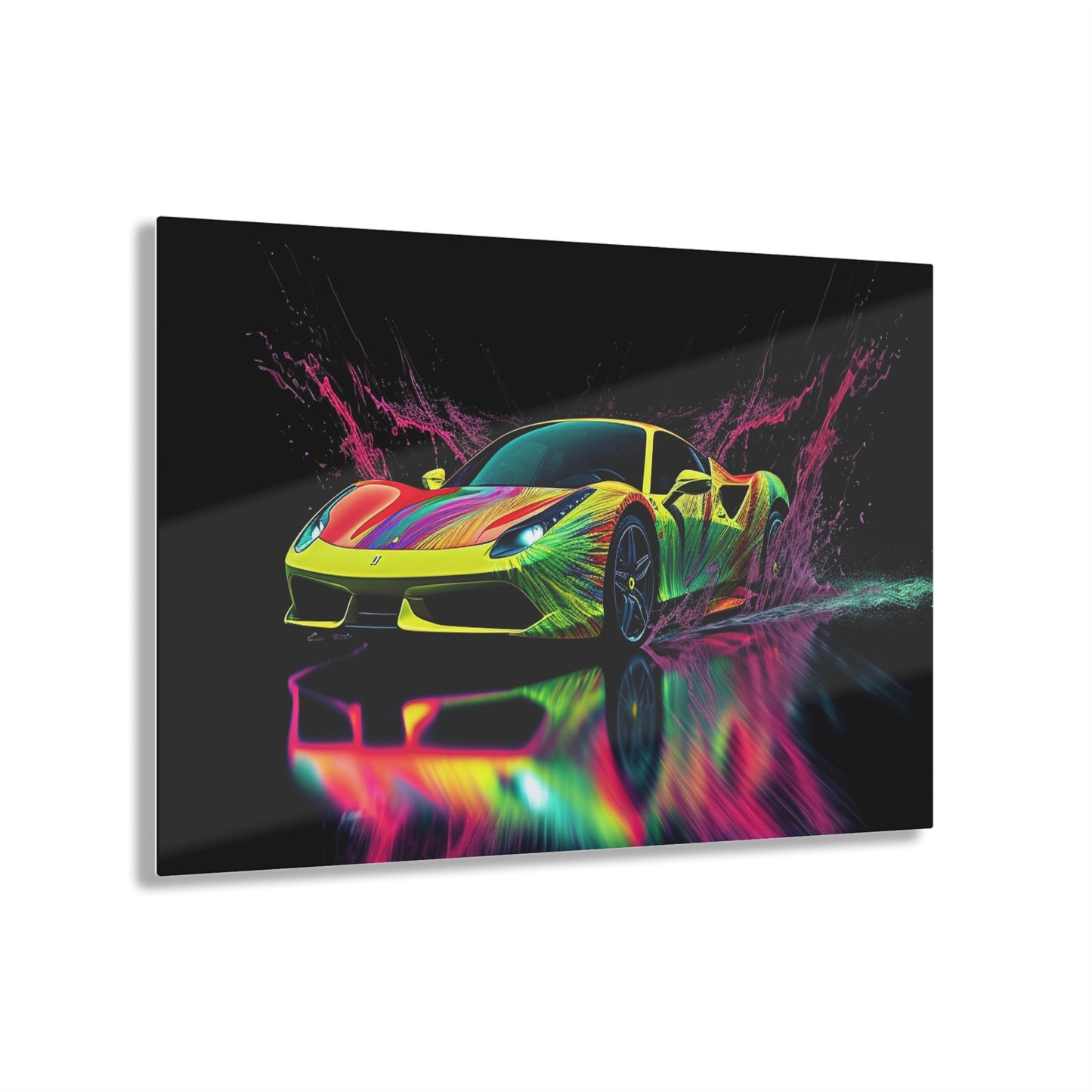 Acrylic Prints Ferrari Fusion Water 2