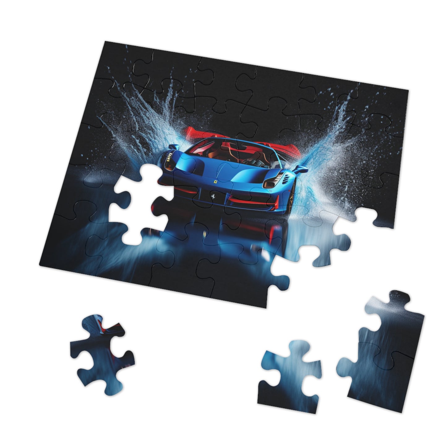 Jigsaw Puzzle (30, 110, 252, 500,1000-Piece) Ferrari Water Splash 1