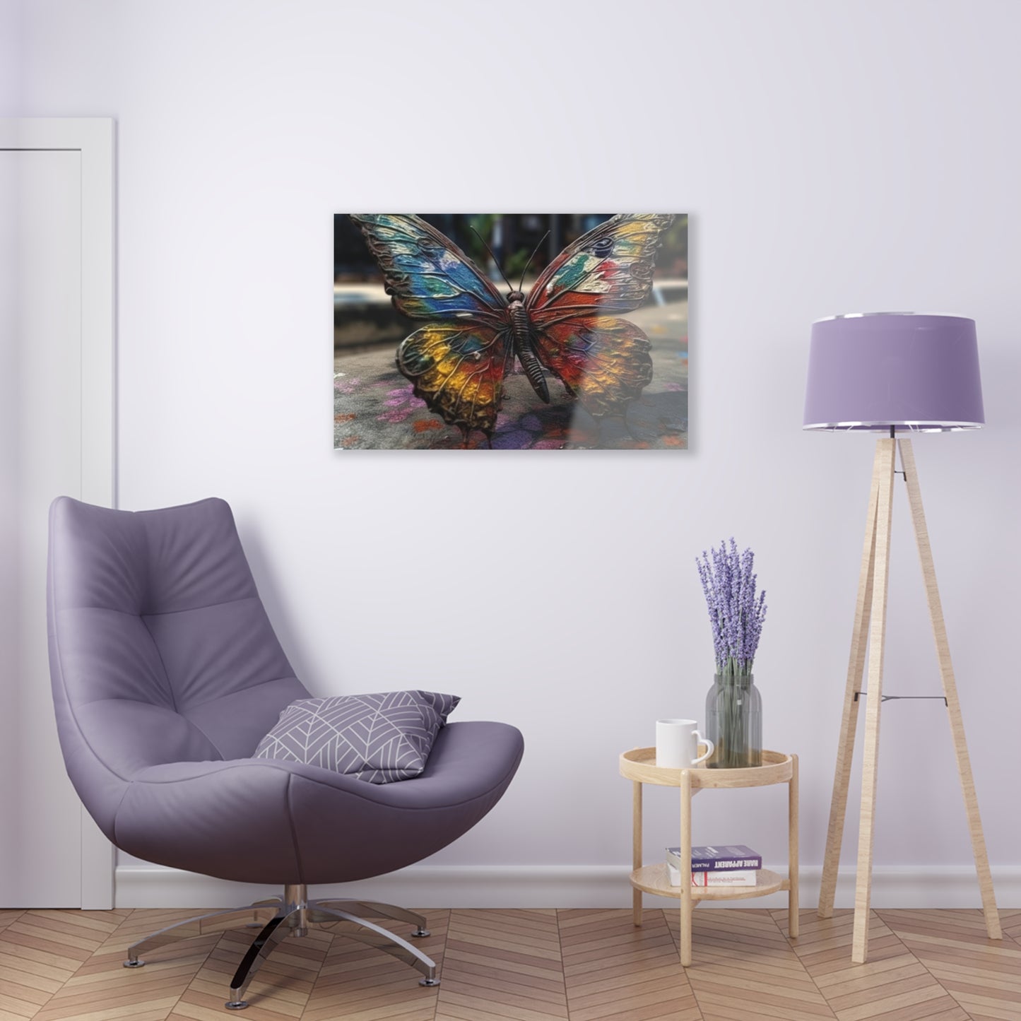 Acrylic Prints Liquid Street Butterfly 3