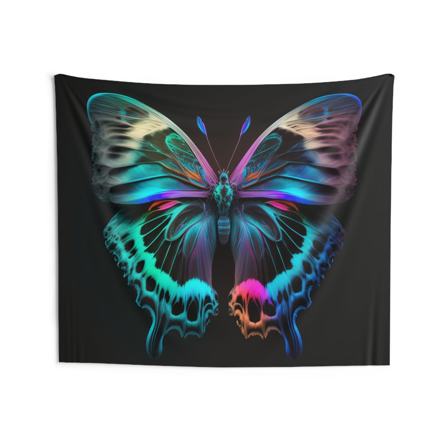 Indoor Wall Tapestries Raw Florescent Glow 2