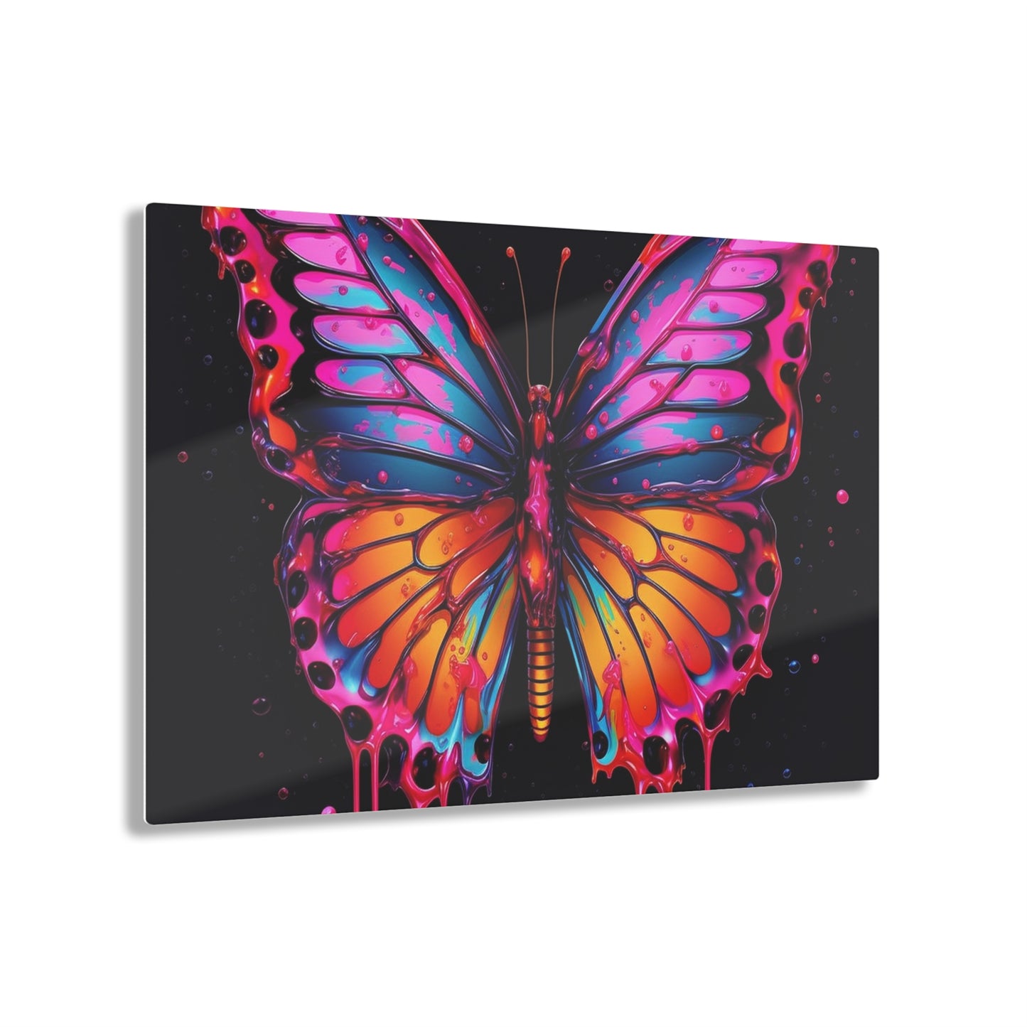 Acrylic Prints Pink Butterfly Flair 1