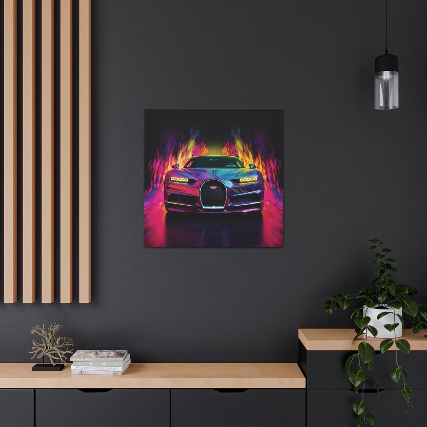 Canvas Gallery Wraps Florescent Bugatti Flair 3