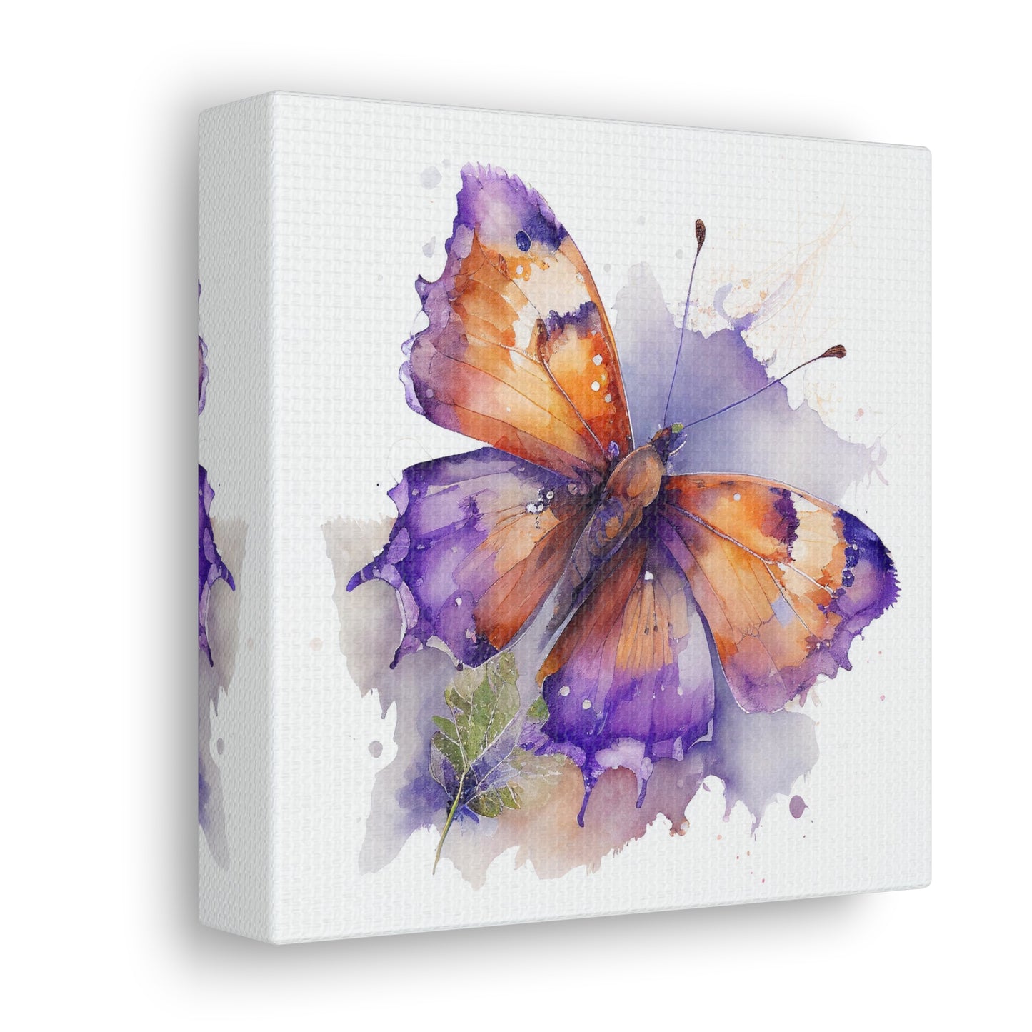 Canvas Gallery Wraps MerlinRose Watercolor Butterfly 2