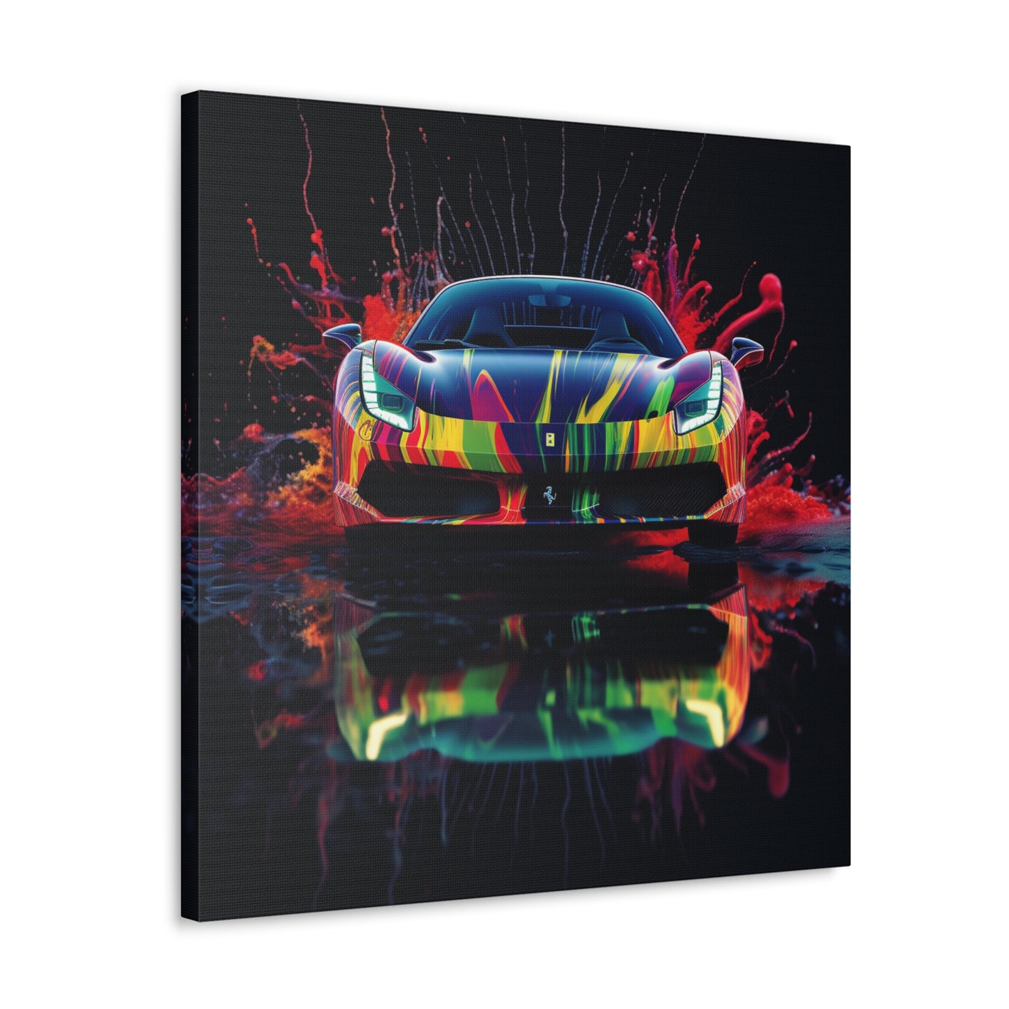 Canvas Gallery Wraps Ferrari Fusion Water 1