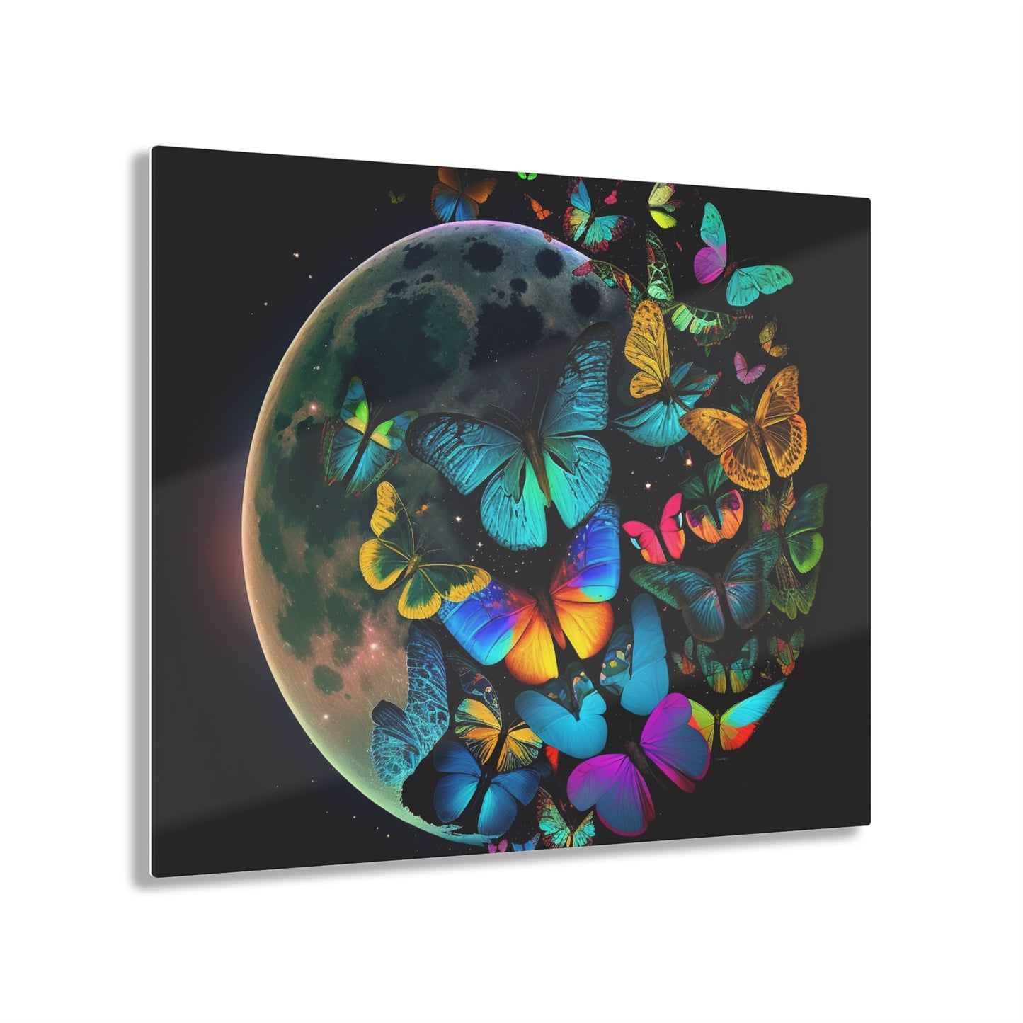 Acrylic Prints Moon Butterfly 2