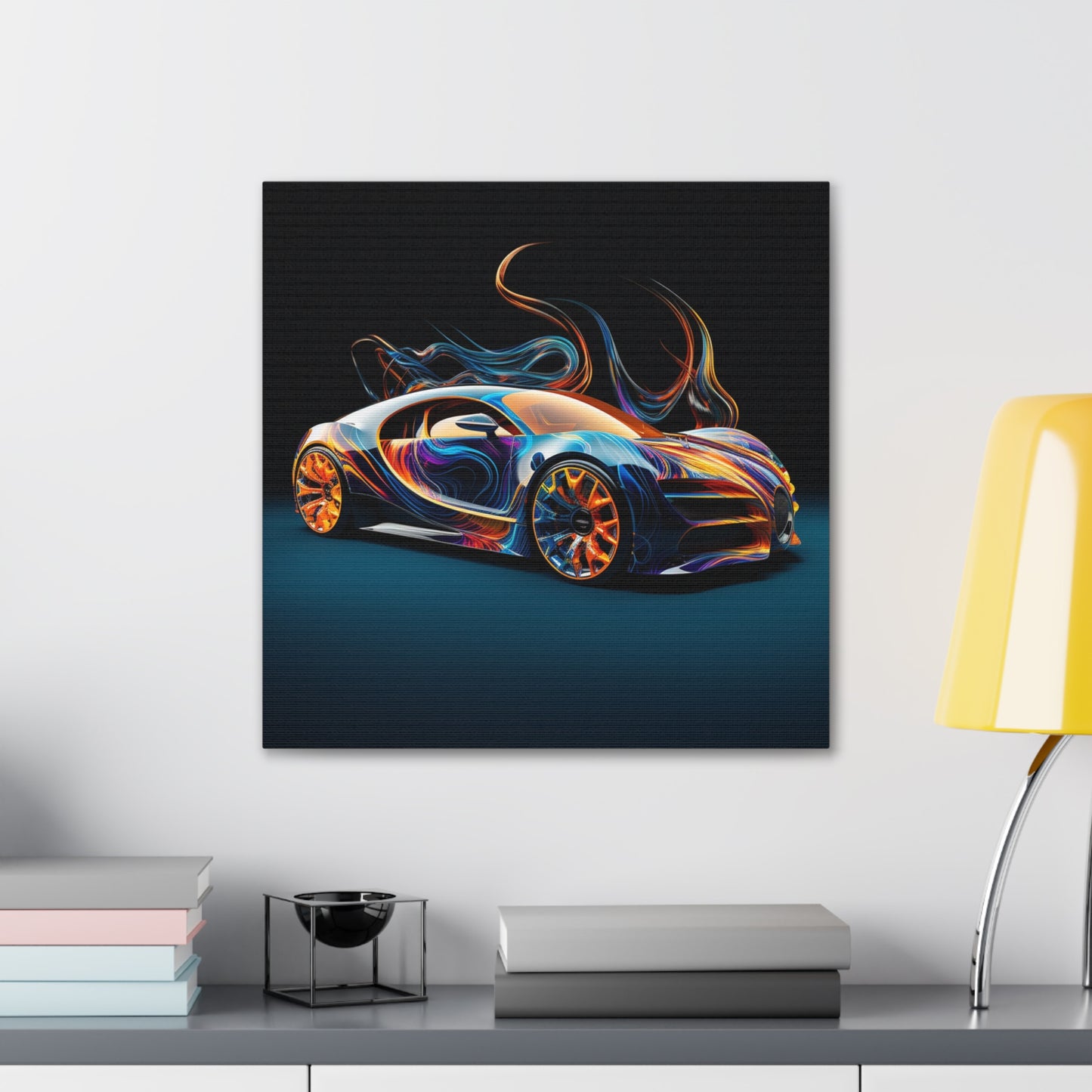 Canvas Gallery Wraps Bugatti Abstract Flair 2