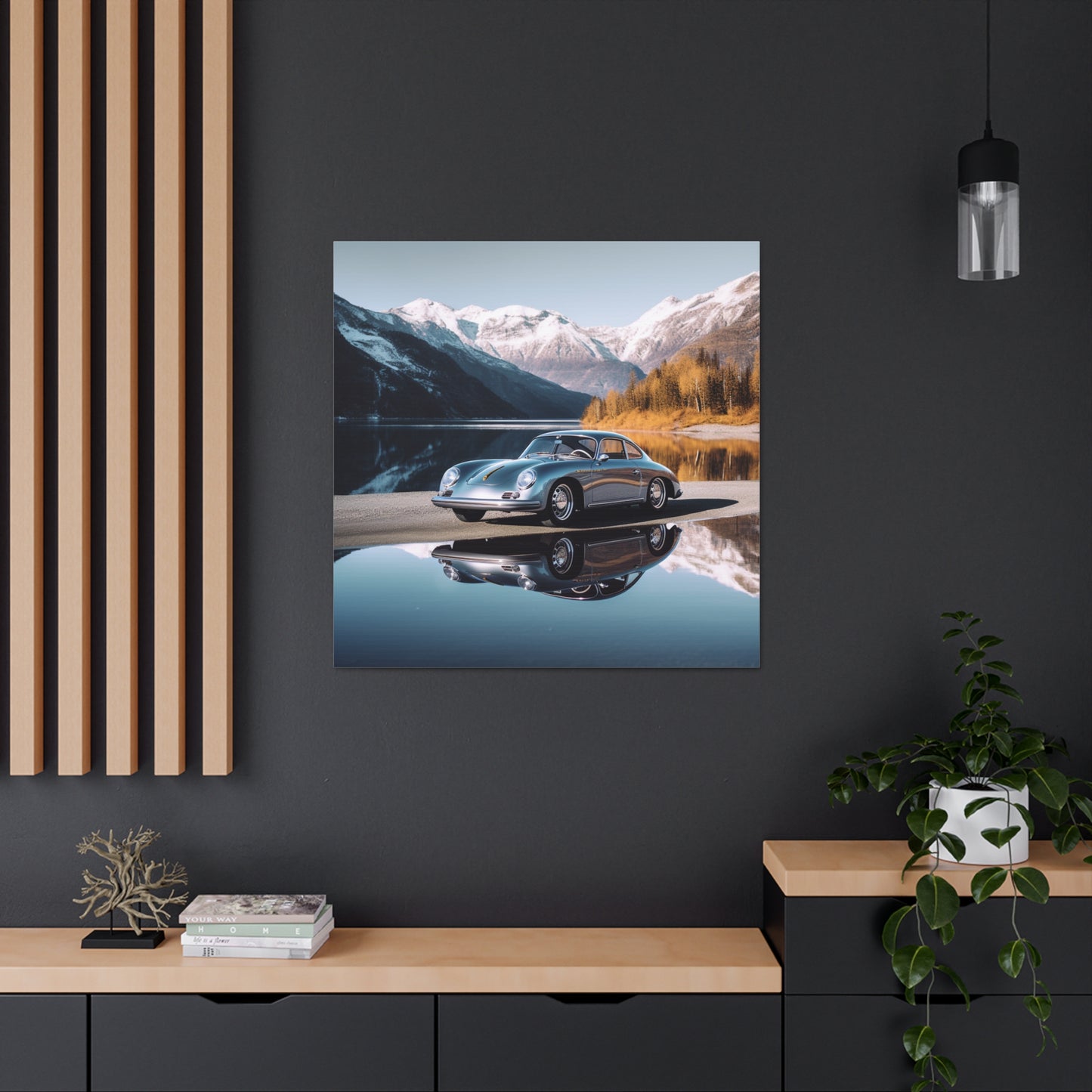 Canvas Gallery Wraps Porsche Lake 1