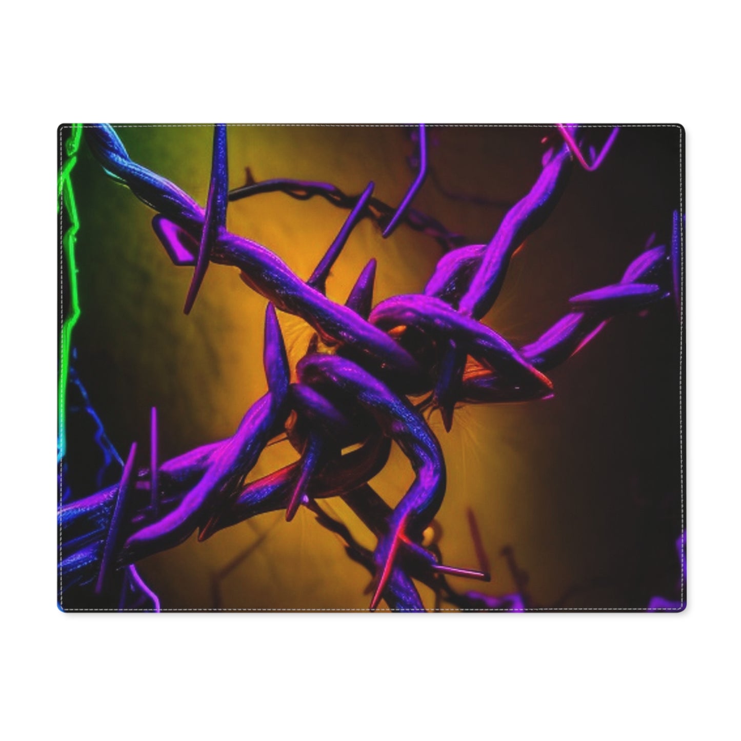 Placemat, 1pc Macro Neon Barb 1