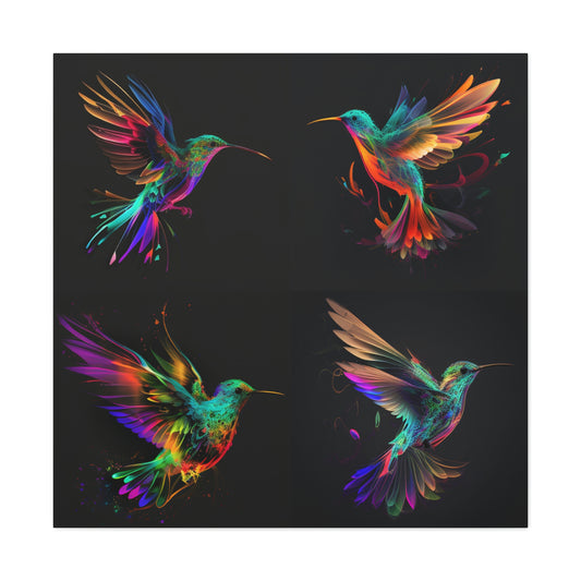 Hummingbird florescent glow