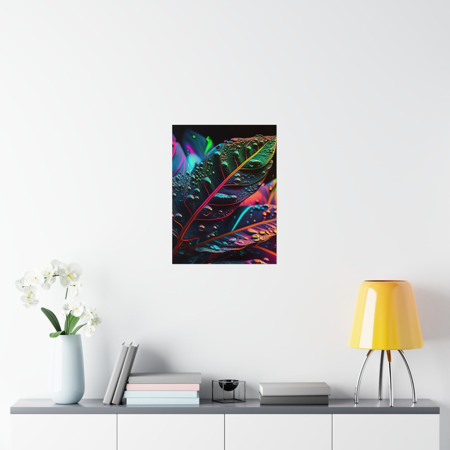 Premium Matte Vertical Posters Macro Florescent 3