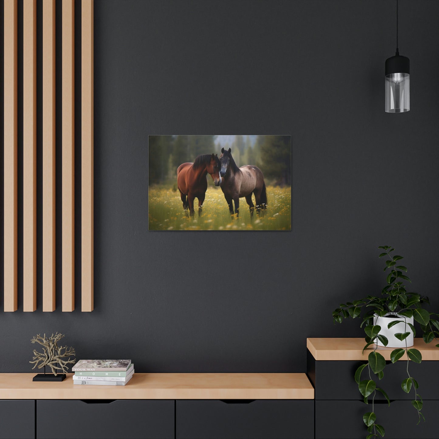 Canvas Gallery Wraps Horse Buddy 1