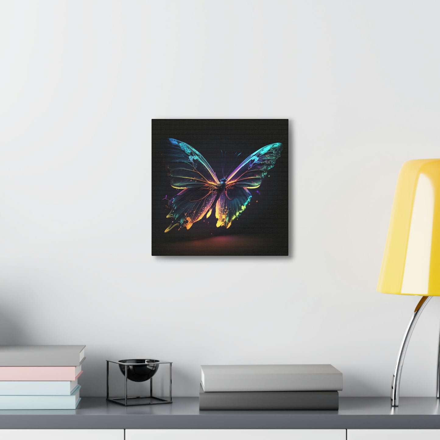 Butterfly glow neon