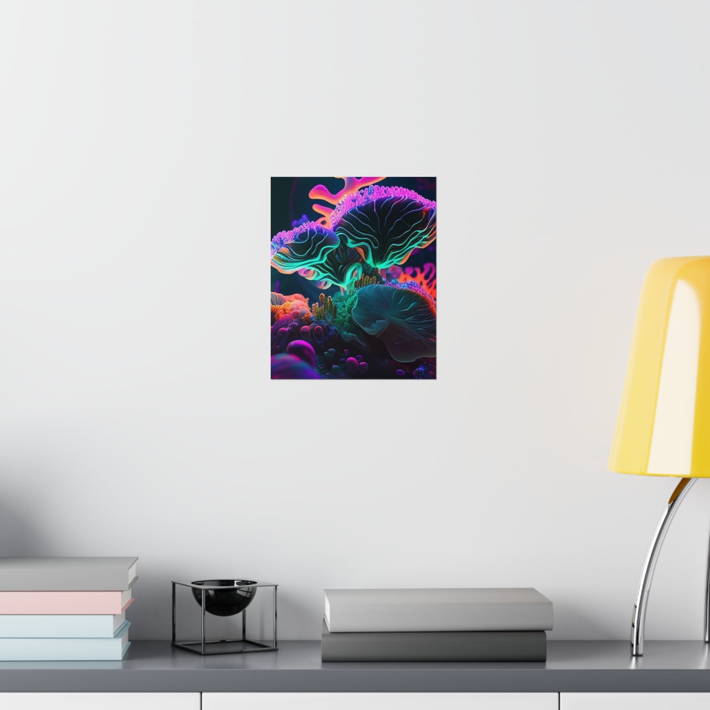 Premium Matte Vertical Posters Macro Coral Reef 4