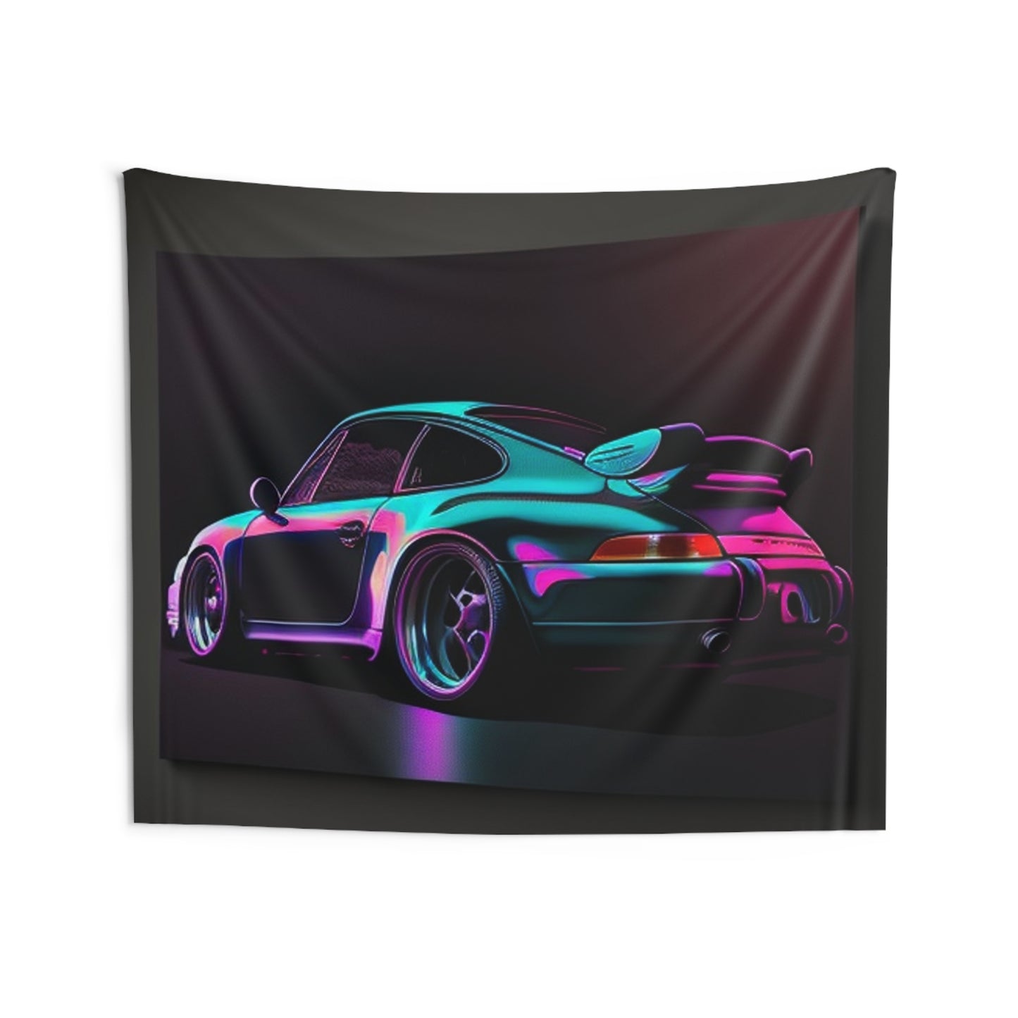 Indoor Wall Tapestries Porsche Purple 1